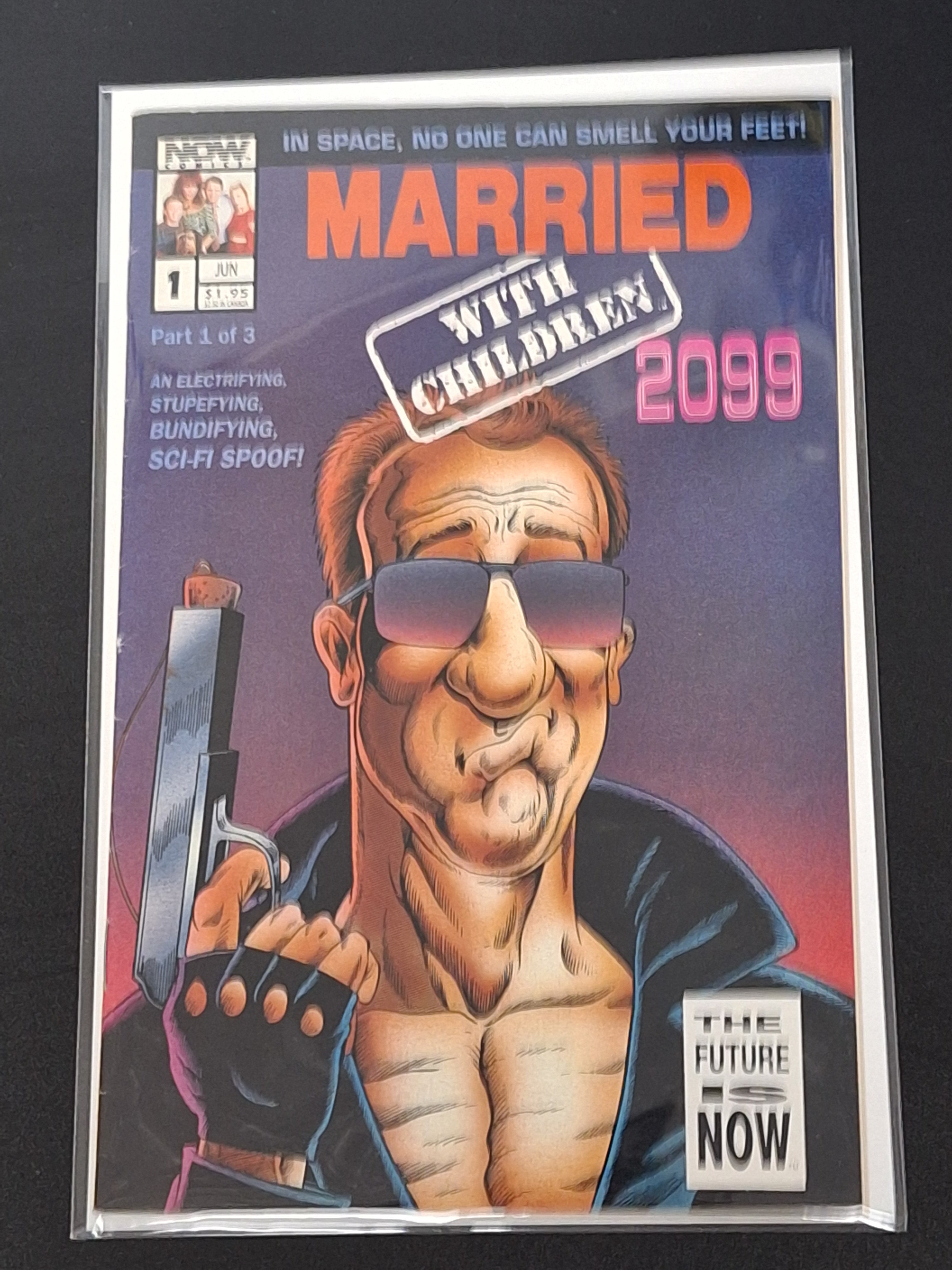 Married With Children 2099 1 Now Comics 1993 Terminator Homage