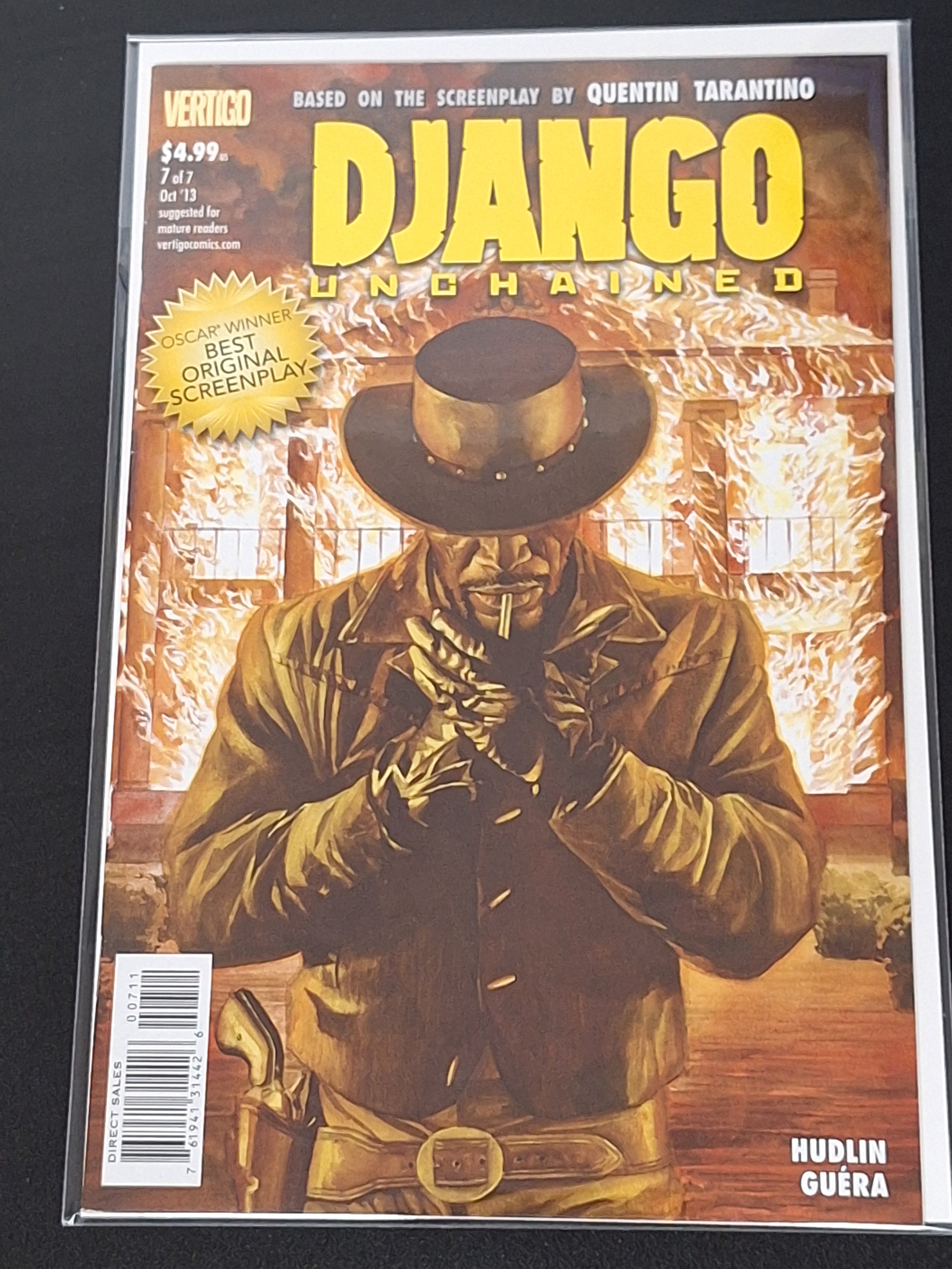 Django Unchained 7 Vertigo 2013 Movie Adaptation, Scarce Series