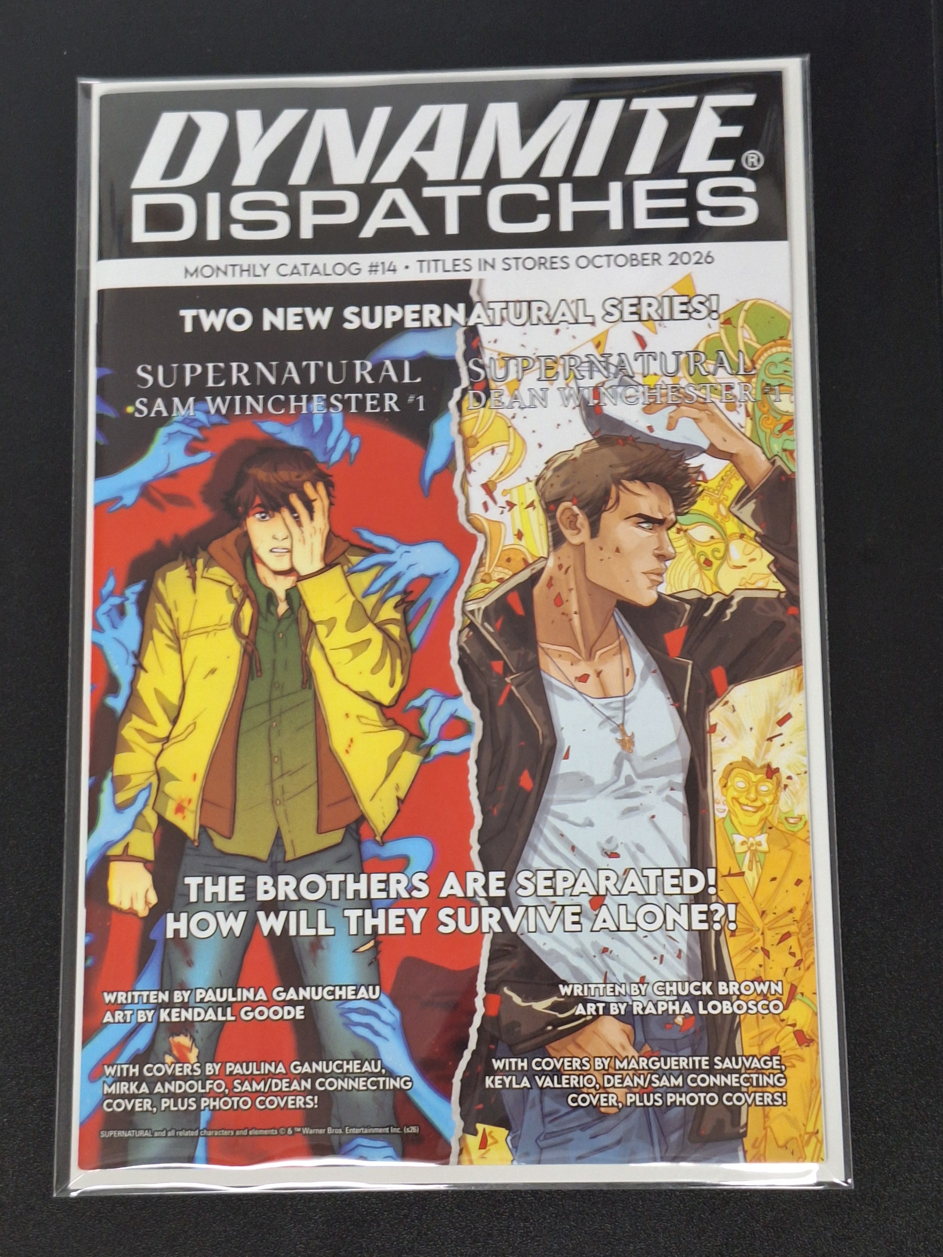 Dynamite Dispatches October 2026 Two New Supernatural Series