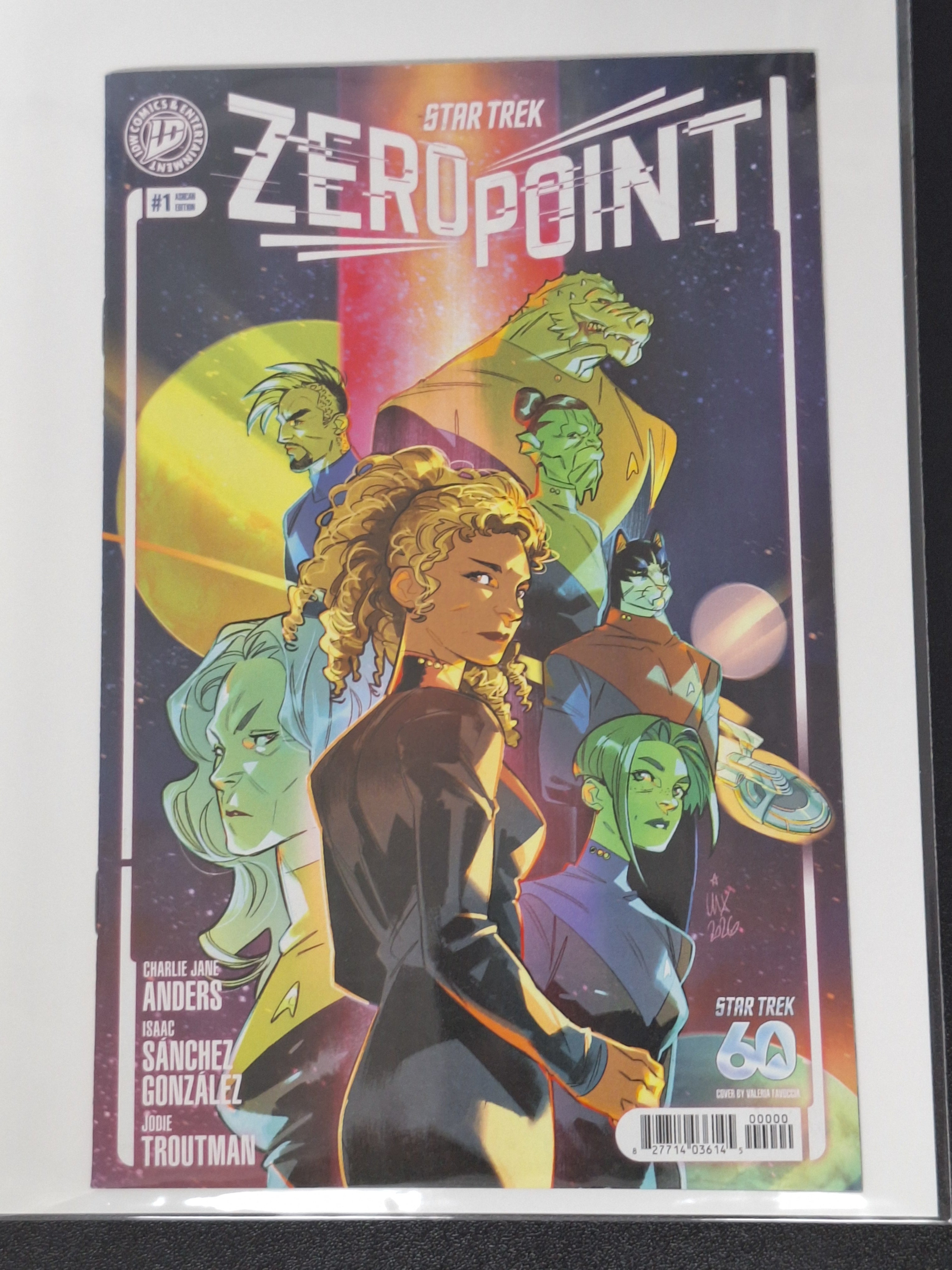 Star Trek 1 / Zero Point 1 IDW 2026 Ashcan Preview