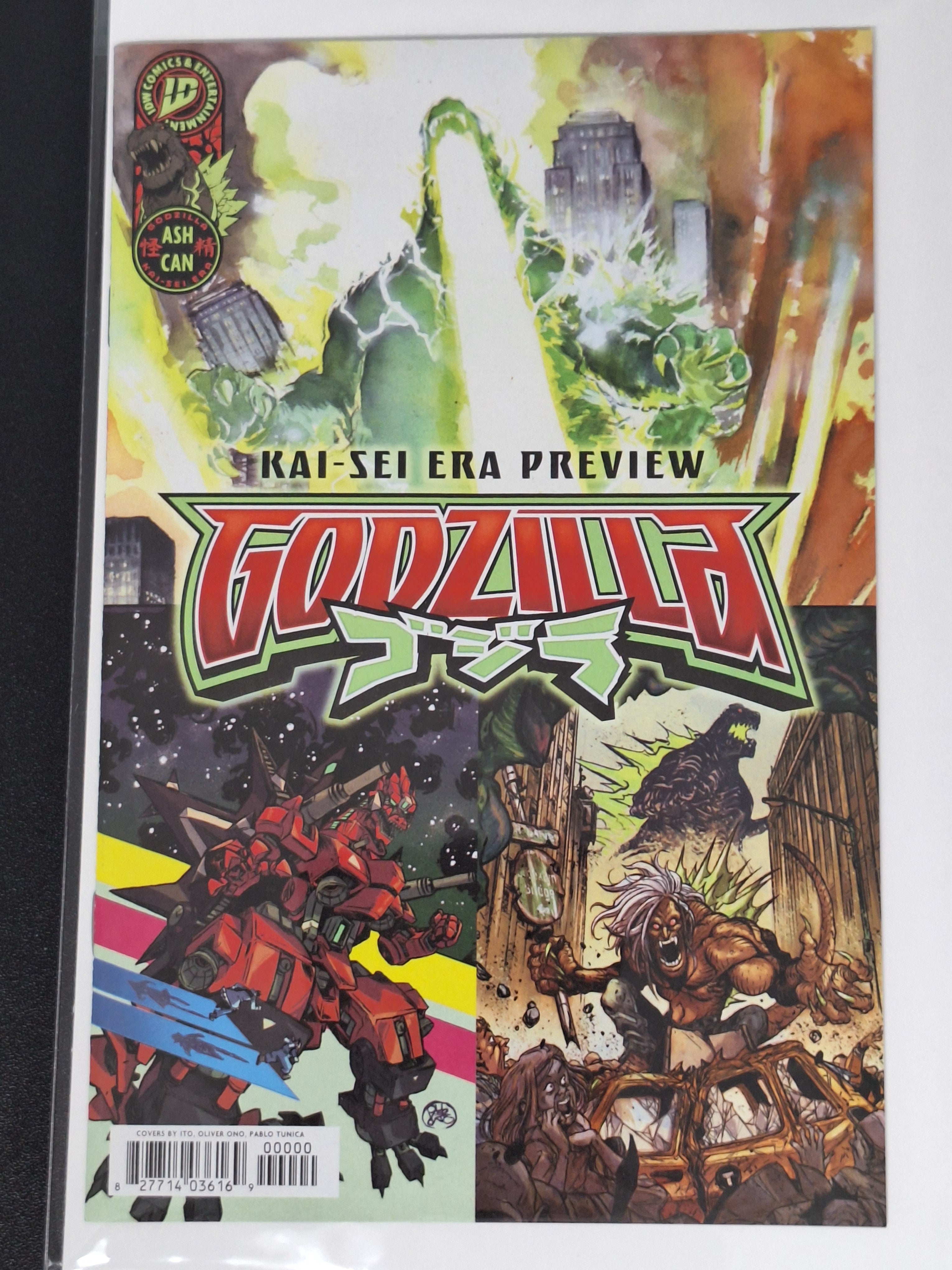 Godzilla: Kai-Sei Era Preview 1 IDW 2026 Ashcan Edition