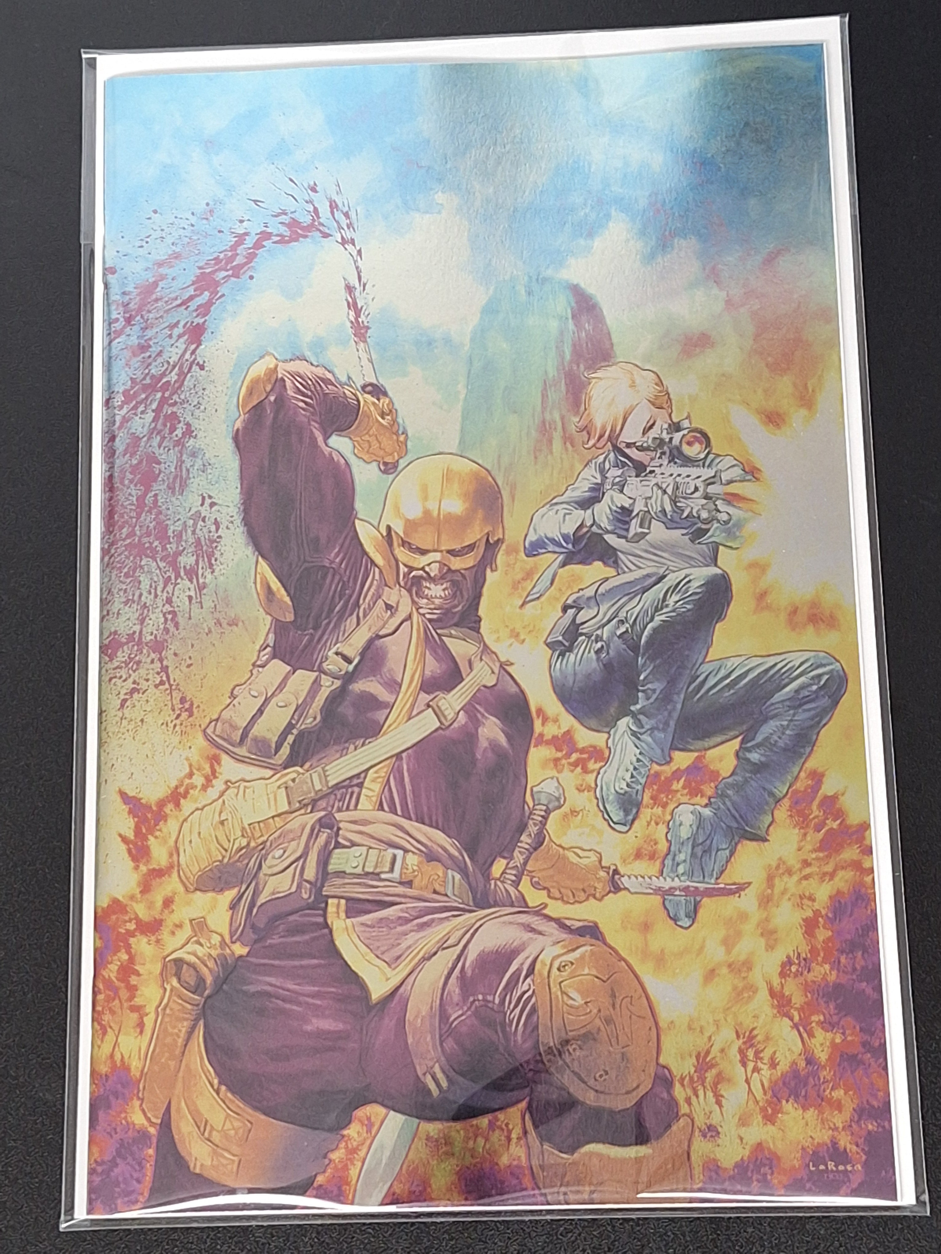 Fort Psycho 1 Oni Press 2026 Lewis LaRosa Virgin Foil Variant