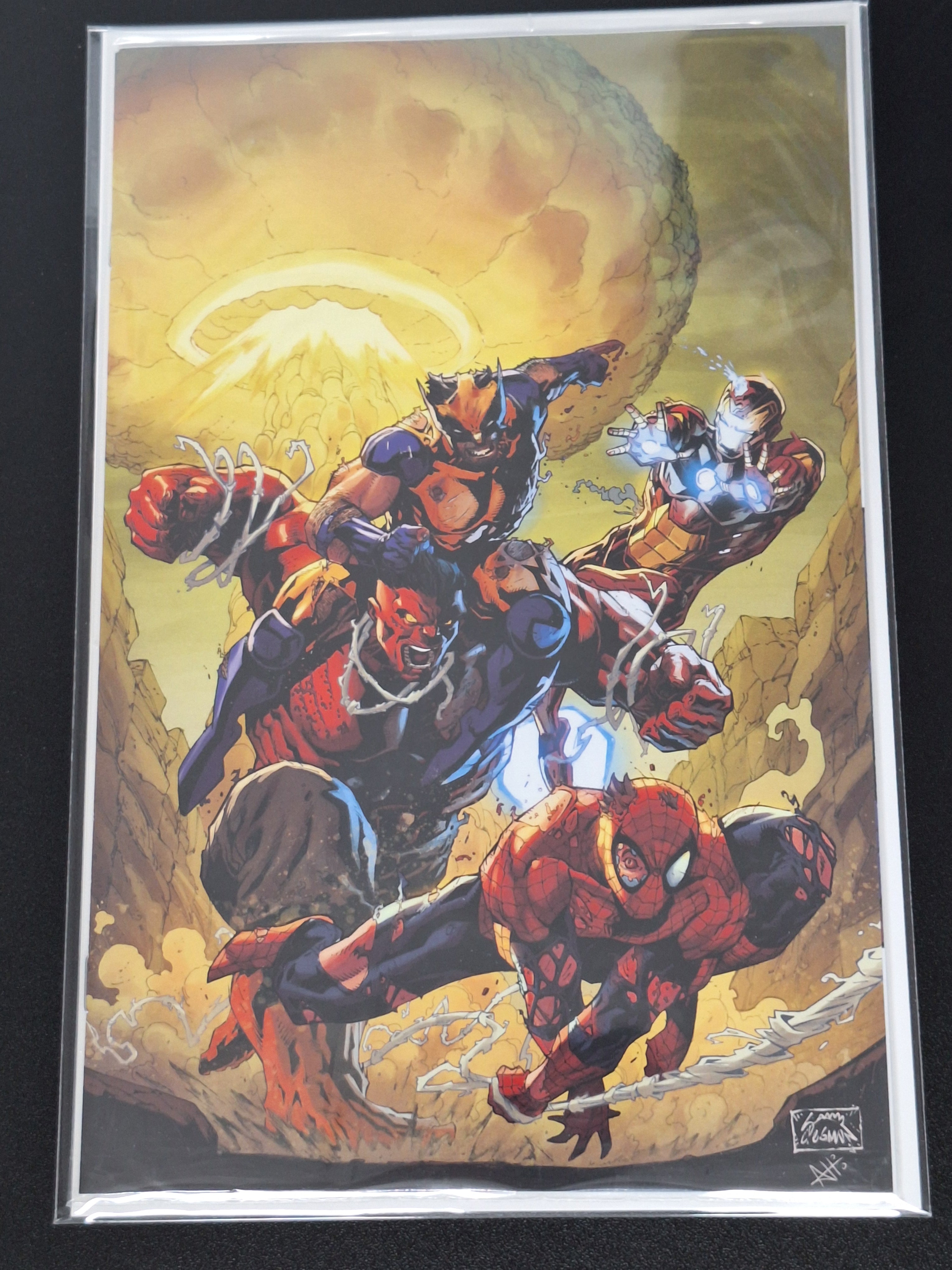 Avengers: Armageddon 1 Marvel 2026 Second Printing 1:25 Virgin Variant