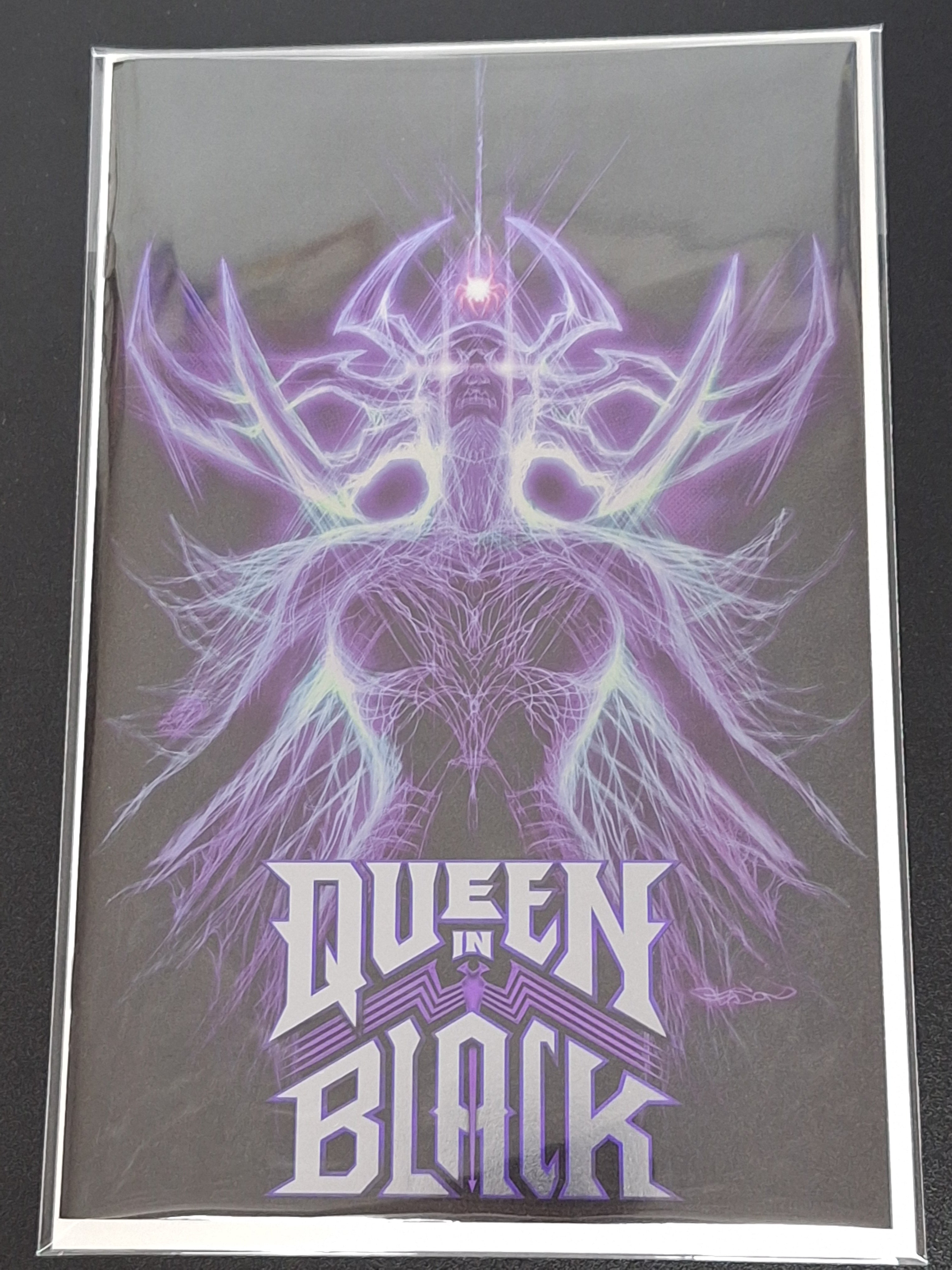 Queen In Black 1 Marvel 2026 Gleason Virgin Foil One Per Box Variant