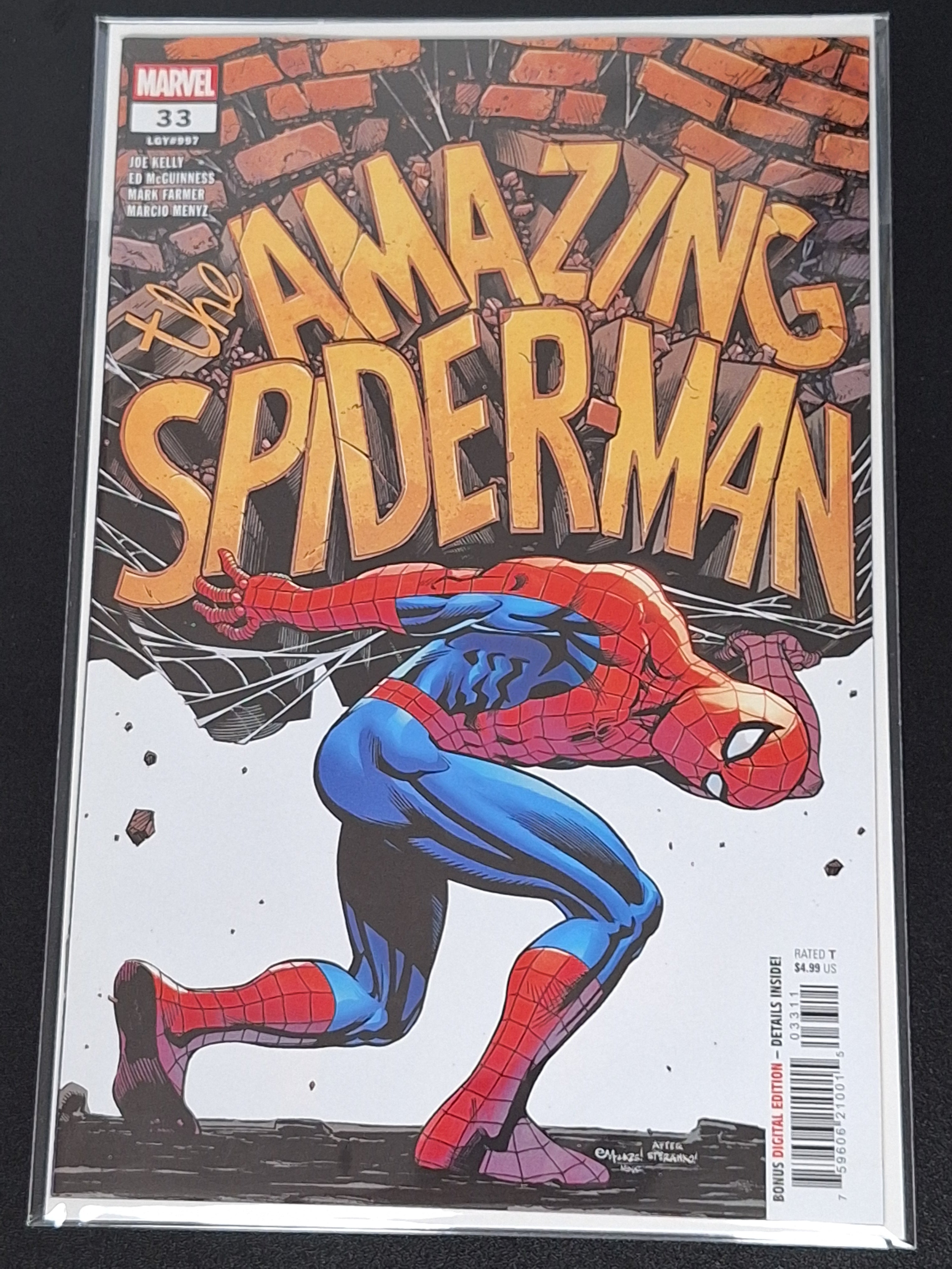 Amazing Spider-Man 33 Marvel 2026 Cover A