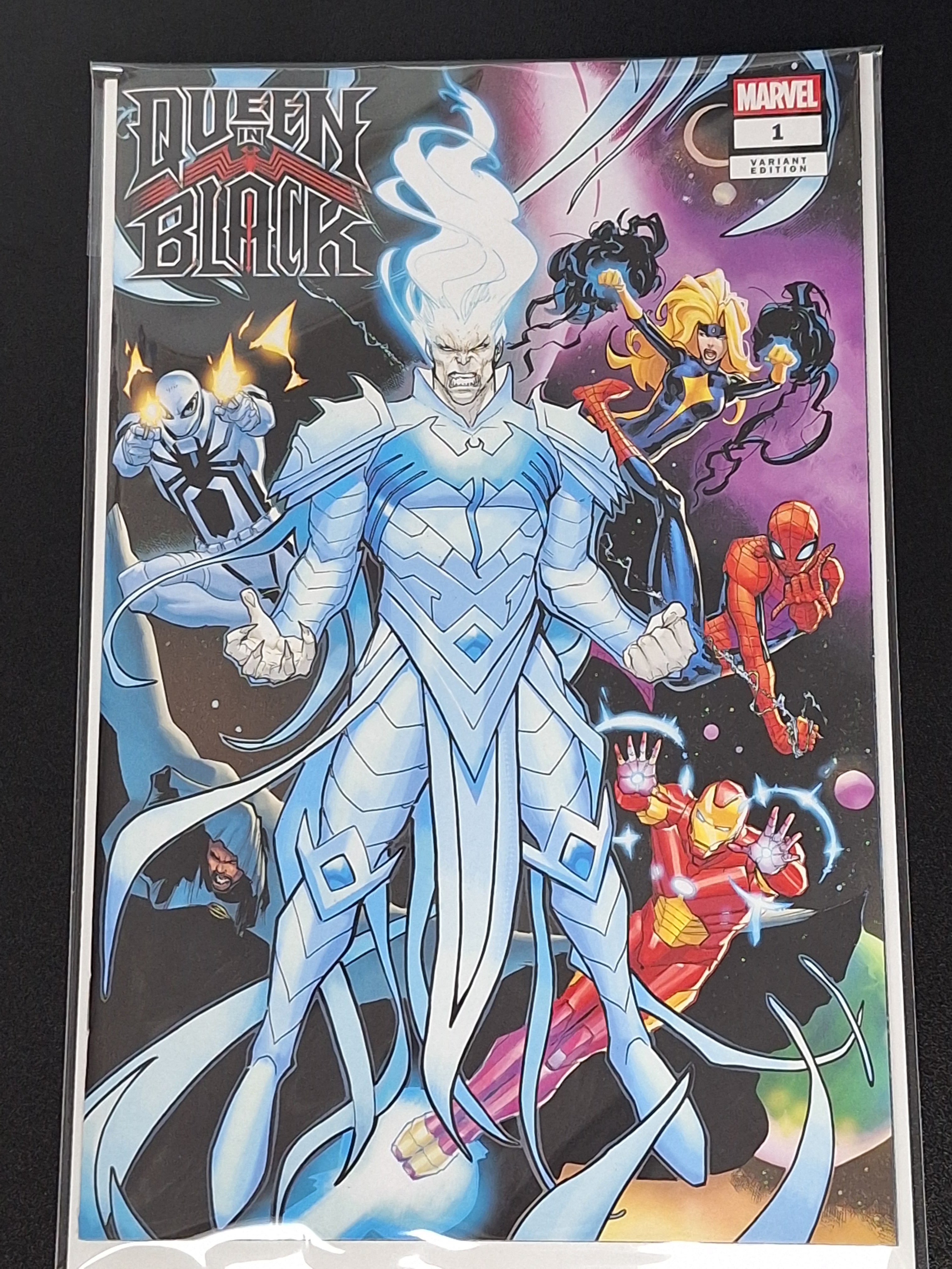 Queen In Black 1 Marvel 2026 David Marquez Blind Bag Connecting Cover A