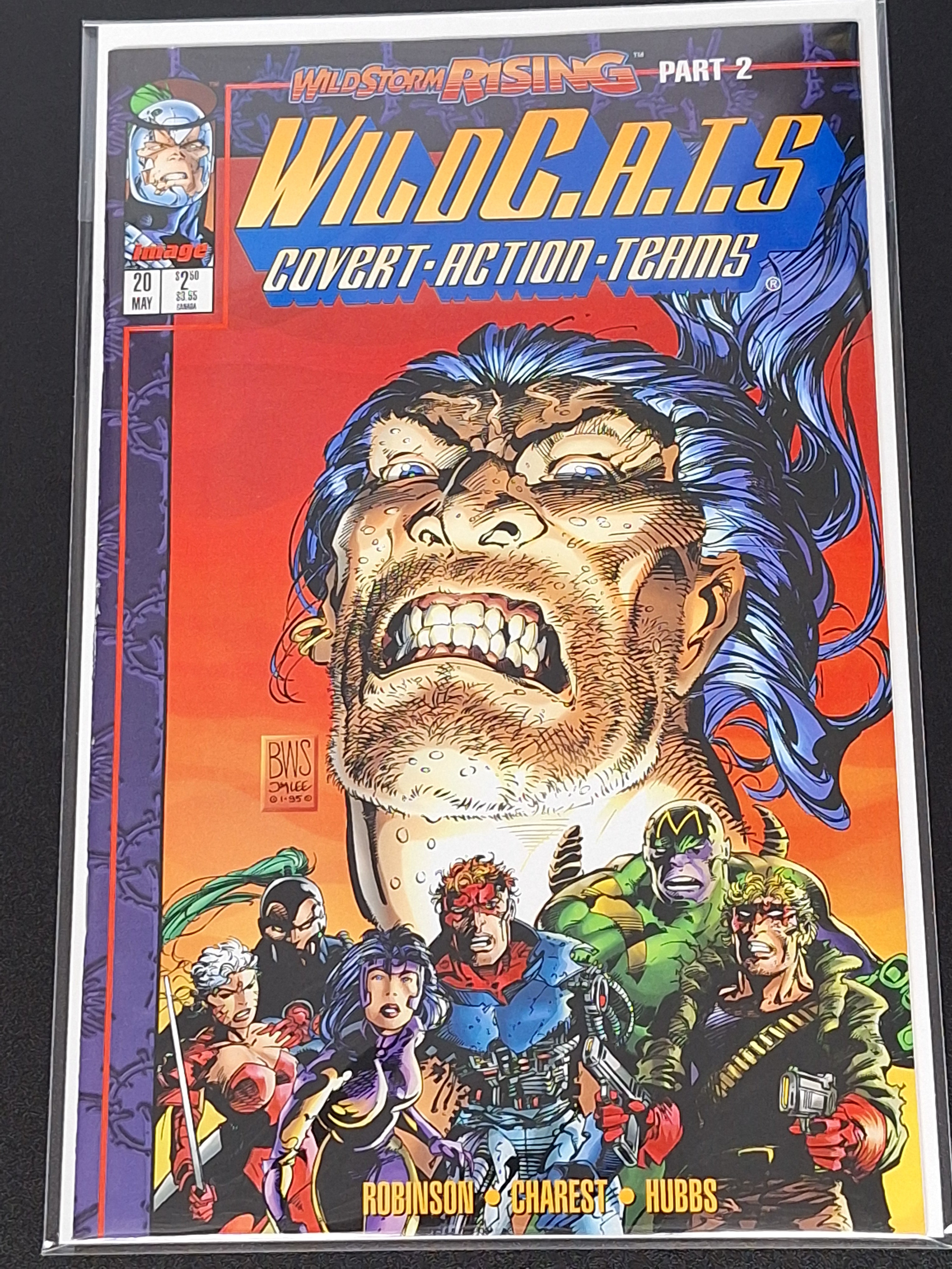 WildC.A.T.S 20 Image 1995 Promo Card Pack Inside