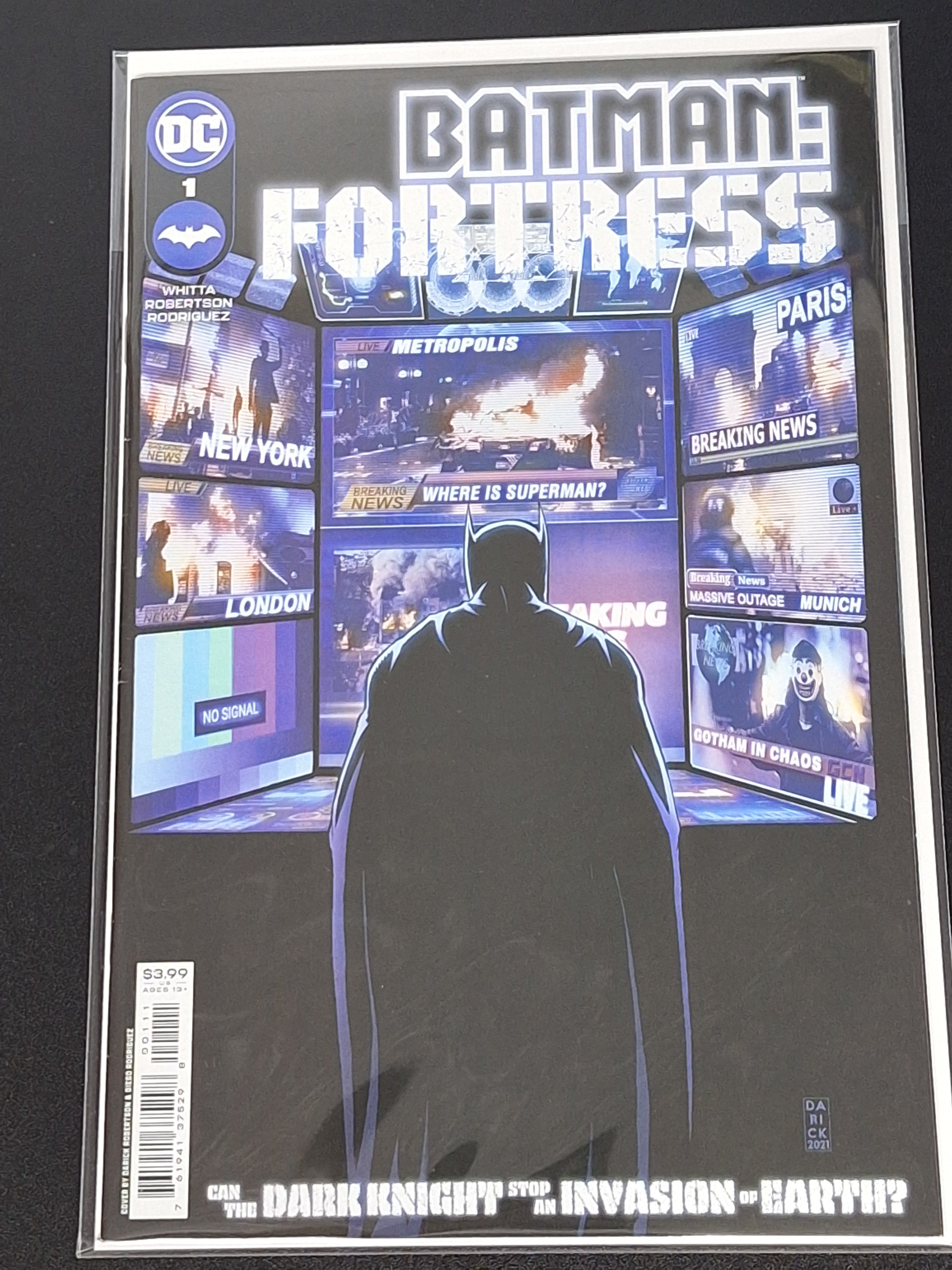 Batman: Fortress 1 DC 2022 Cover A