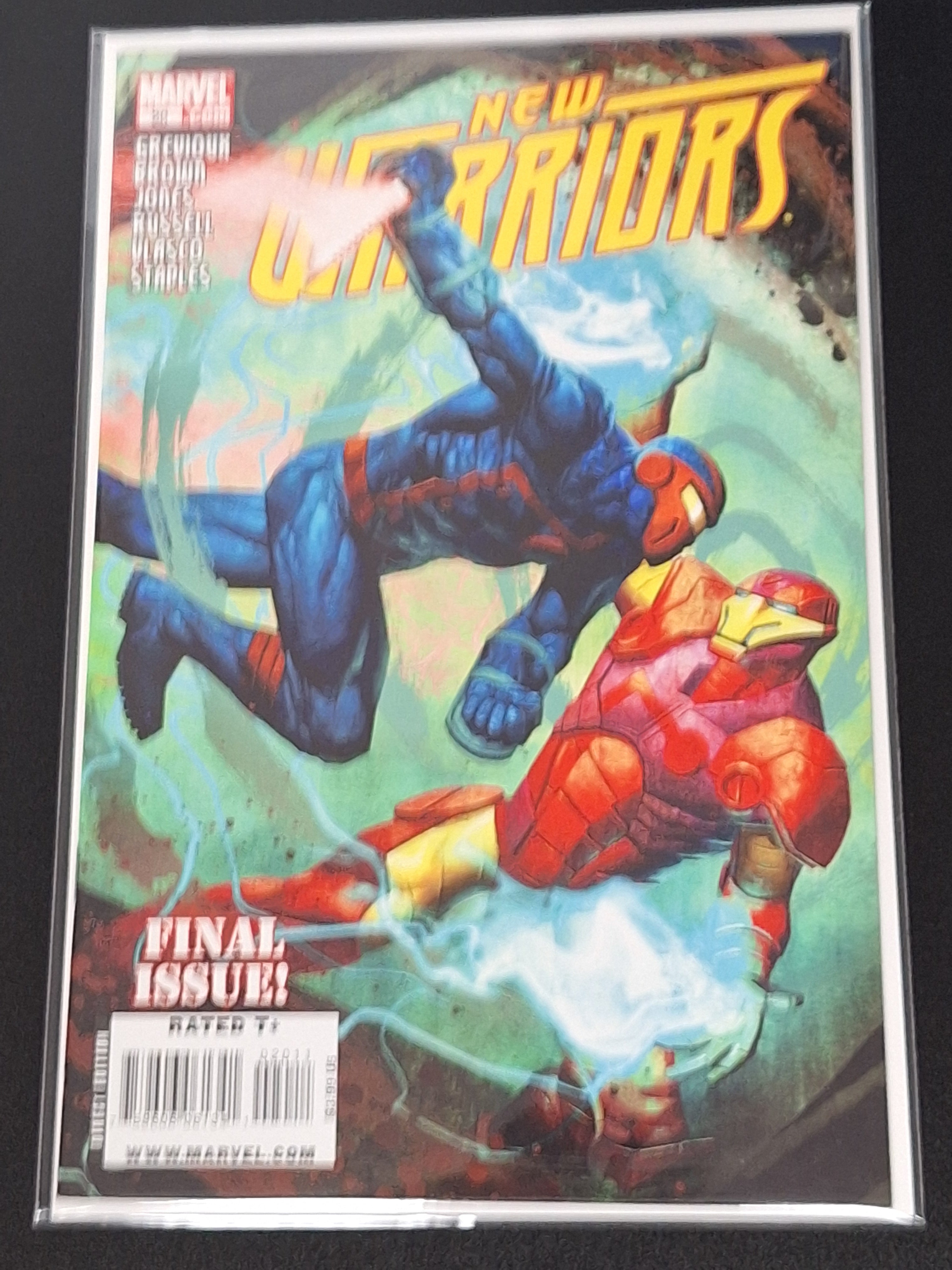 New Warriors 20 Marvel 2009 Final Issue