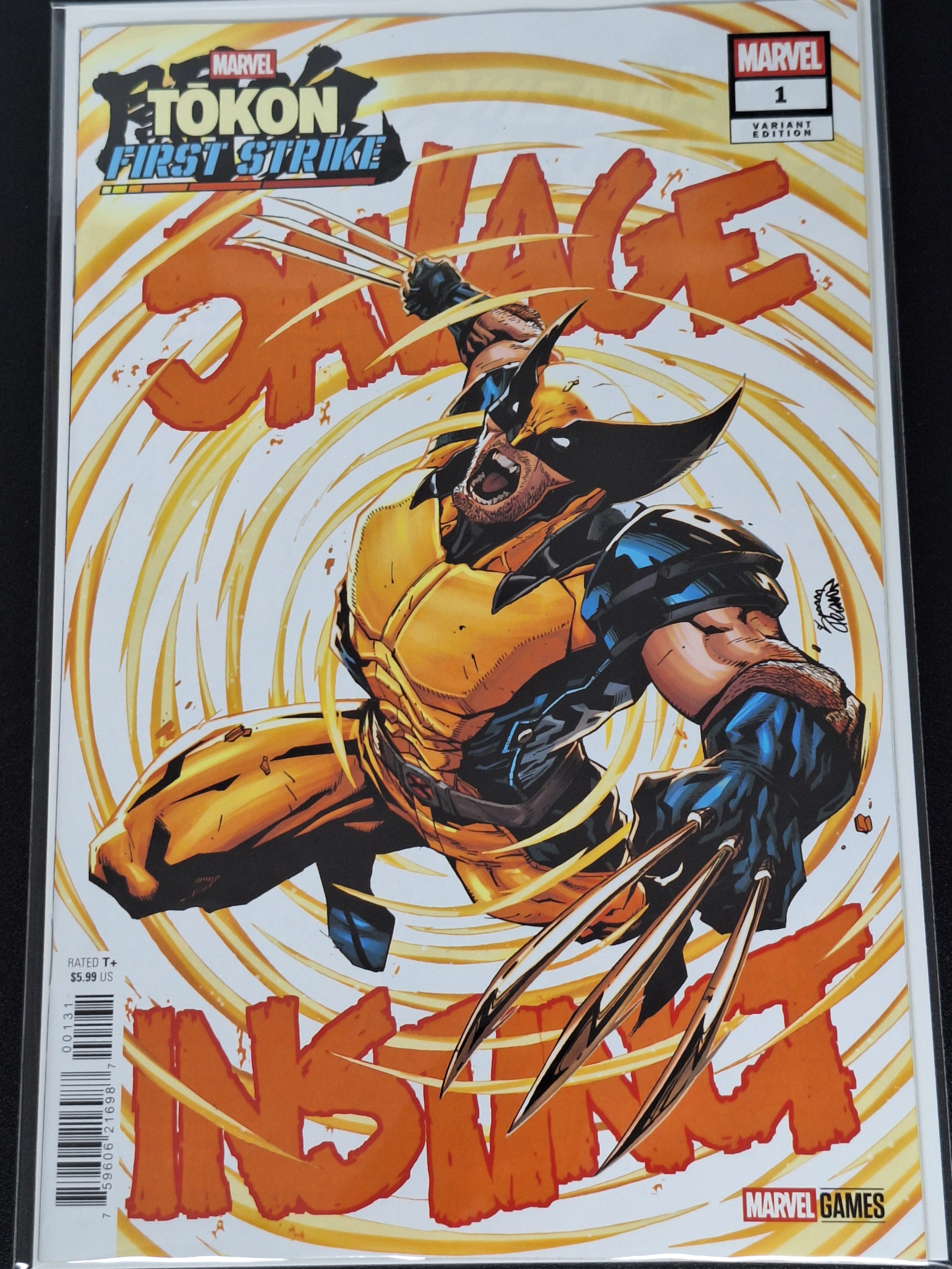 Marvel Token: First Strike 1 Marvel 2026 Ryan Stegman Variant
