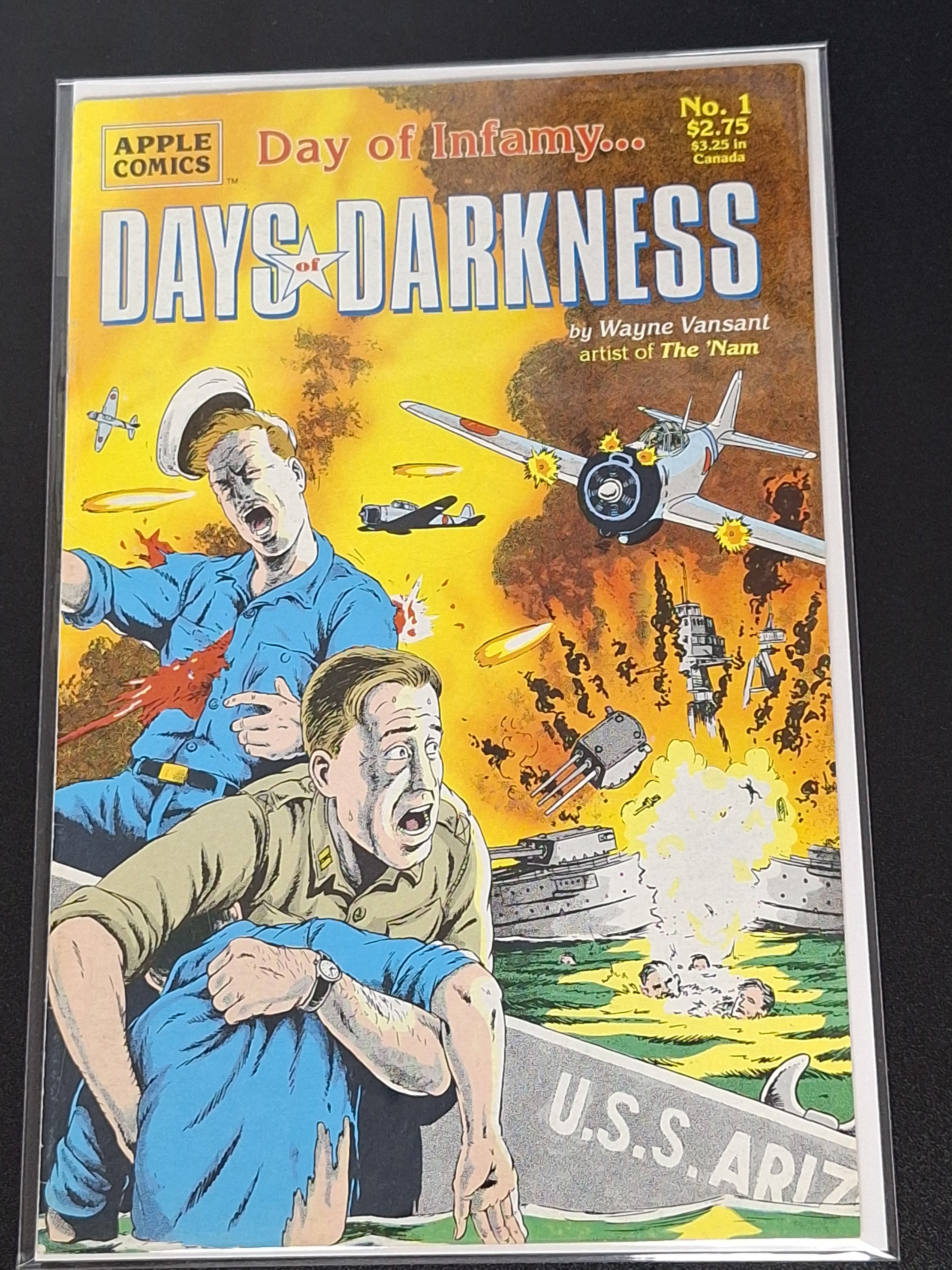 Days Of Darkness 1 Apple Comics 1992 Pearl Harbor Attack