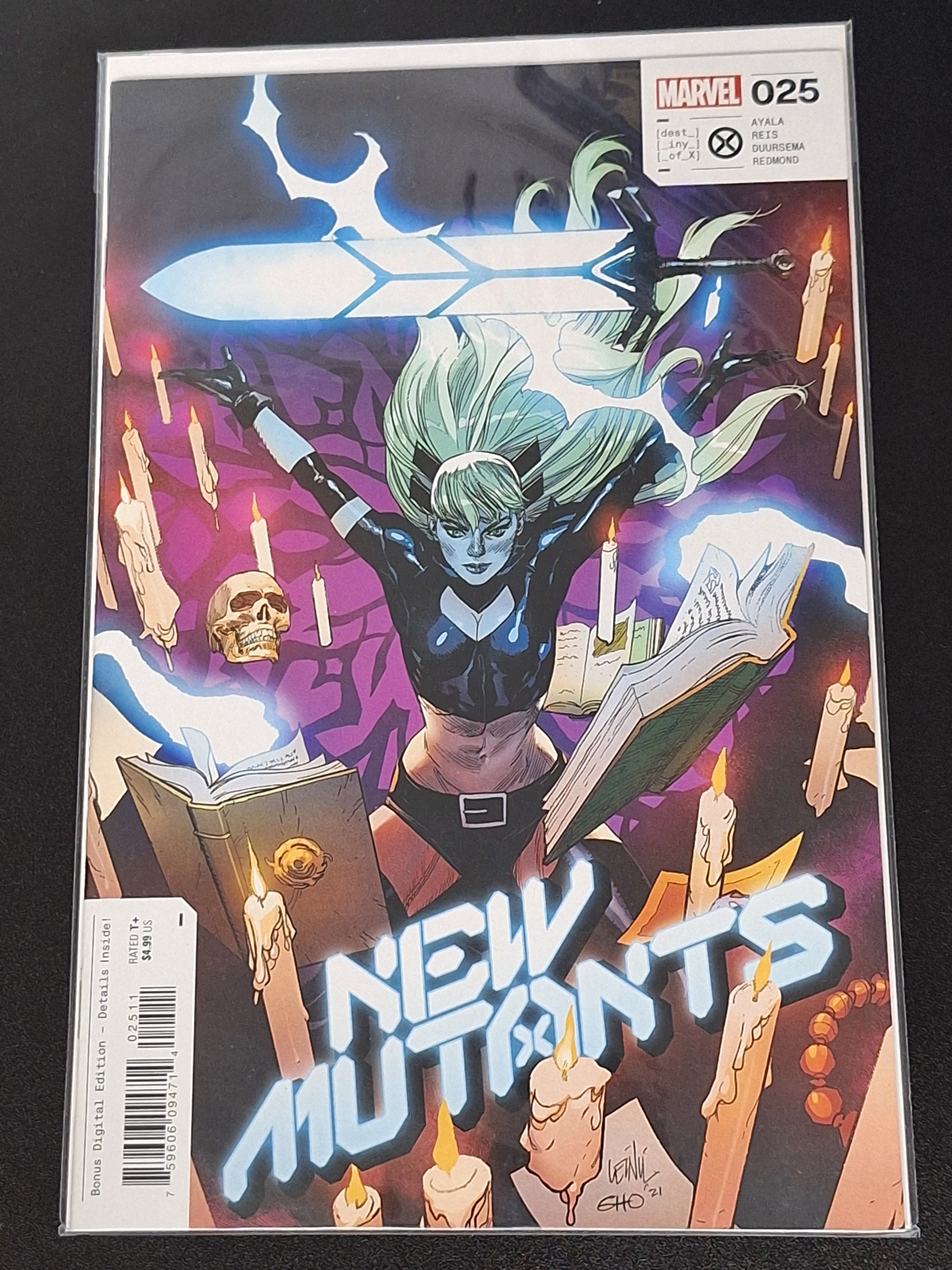 New Mutants 25 Marvel 2022 Leinil Yu Cover A