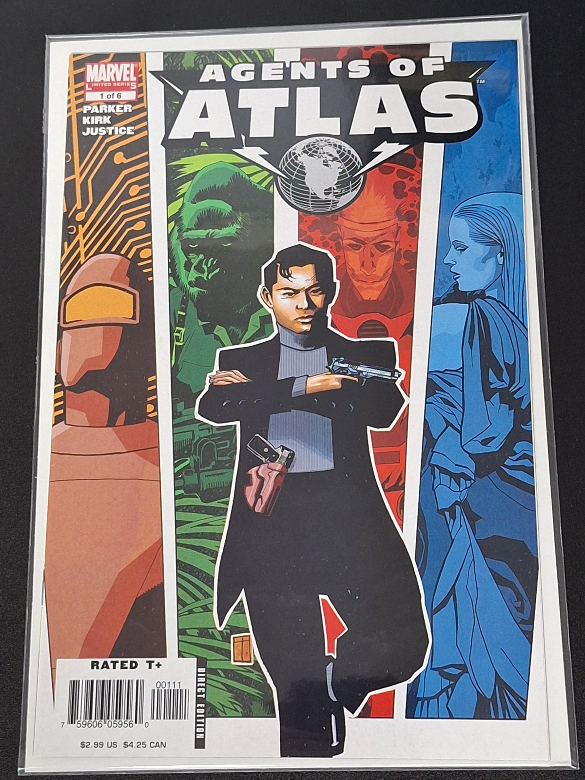 Agents Of Atlas 1 Marvel 2006 1st App of Agent Jimmy Woo