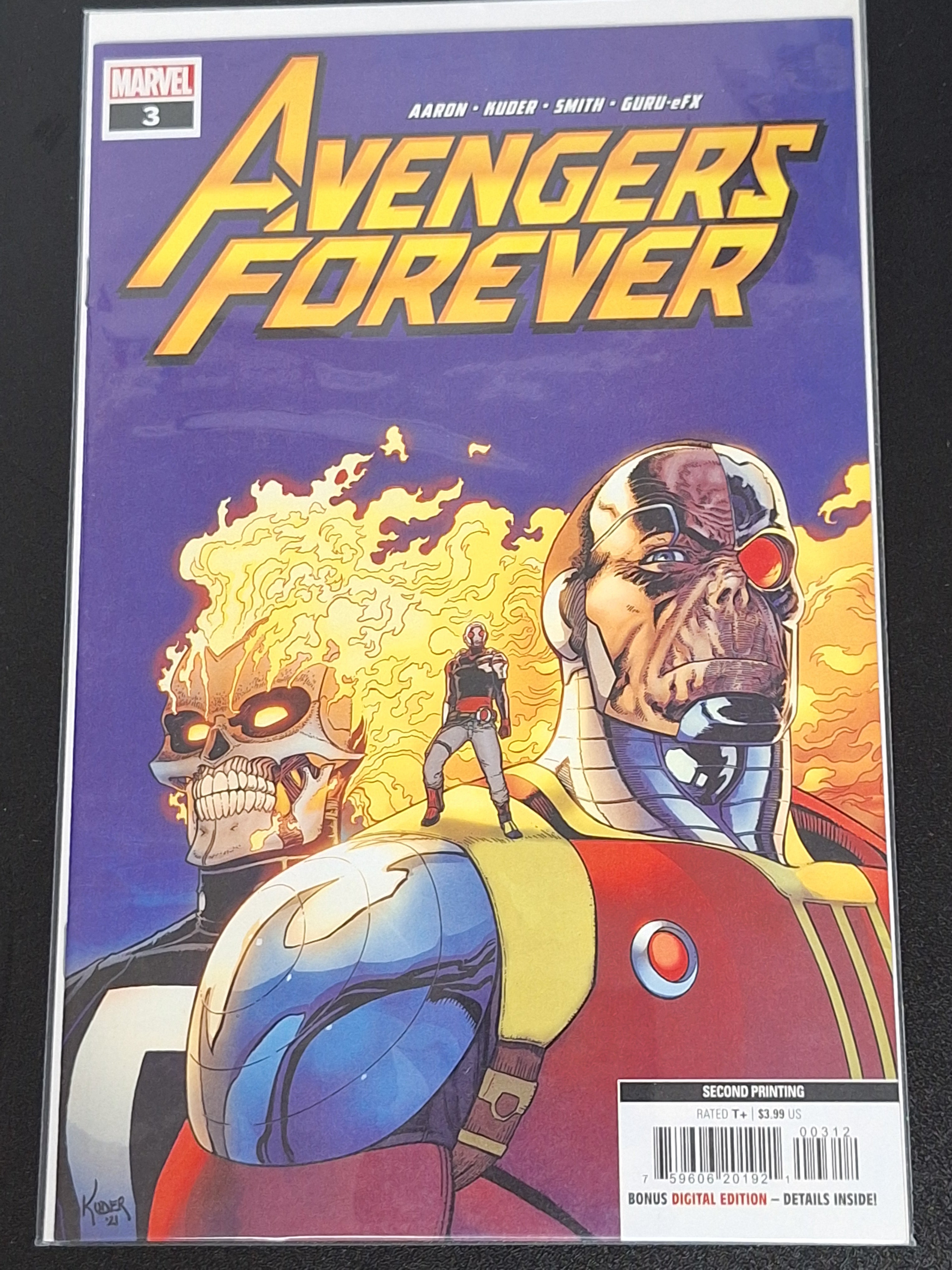 Avengers Forever 3 Marvel 2022 2nd Printing 1st Female Moon Knight