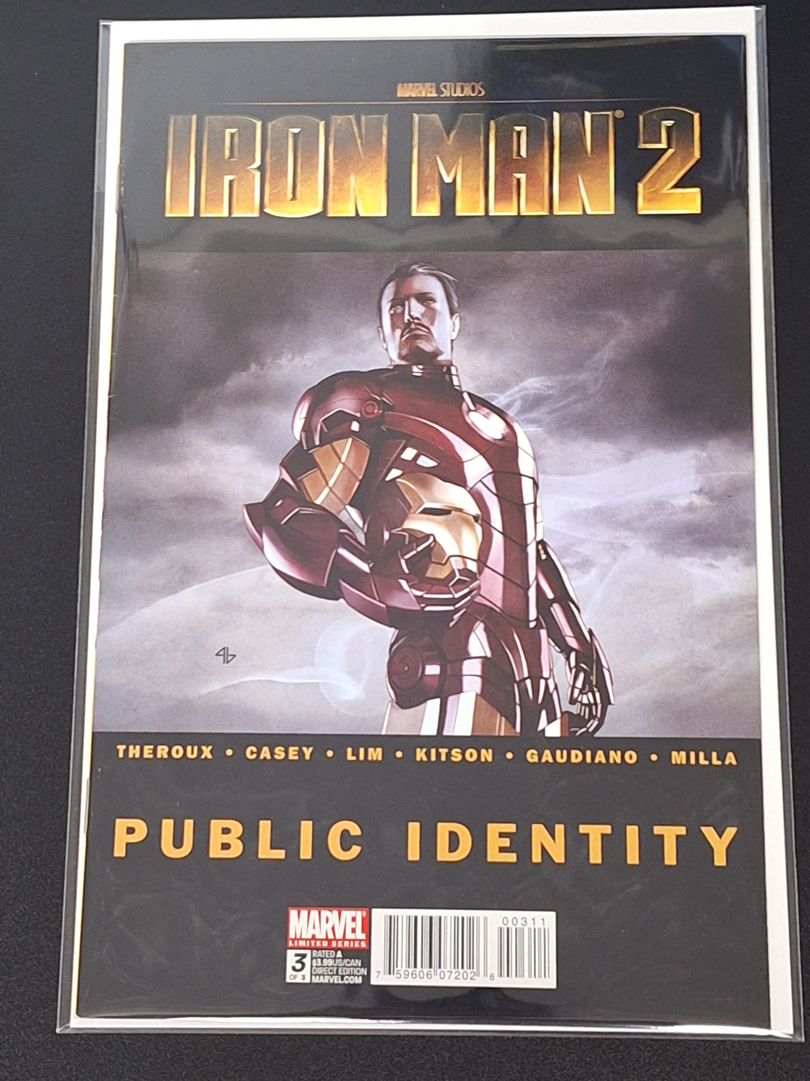 Iron Man 2: Public Identity 3 Marvel 2010