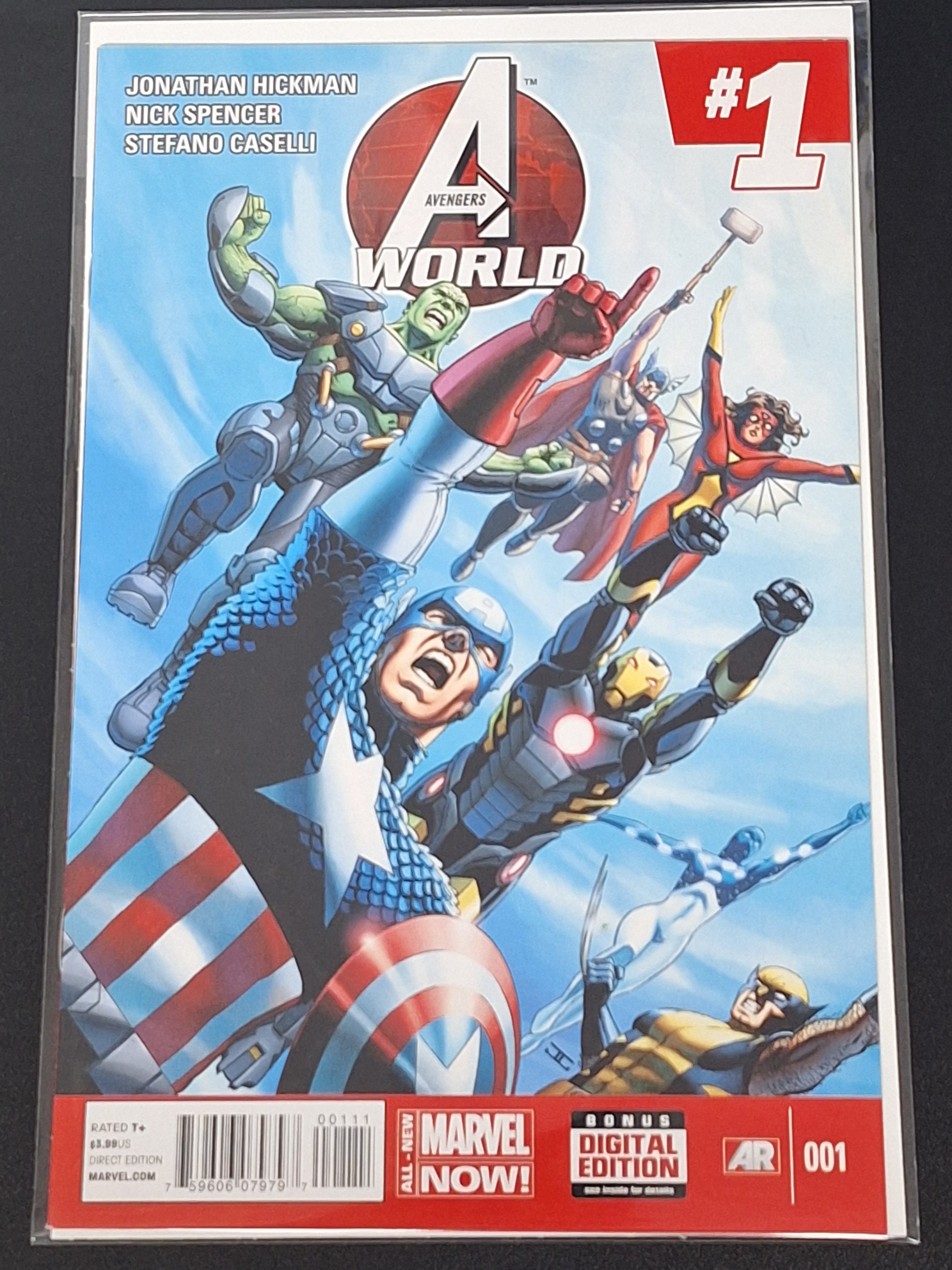 Avengers World 1 Marvel 2014 John Cassaday Cover A