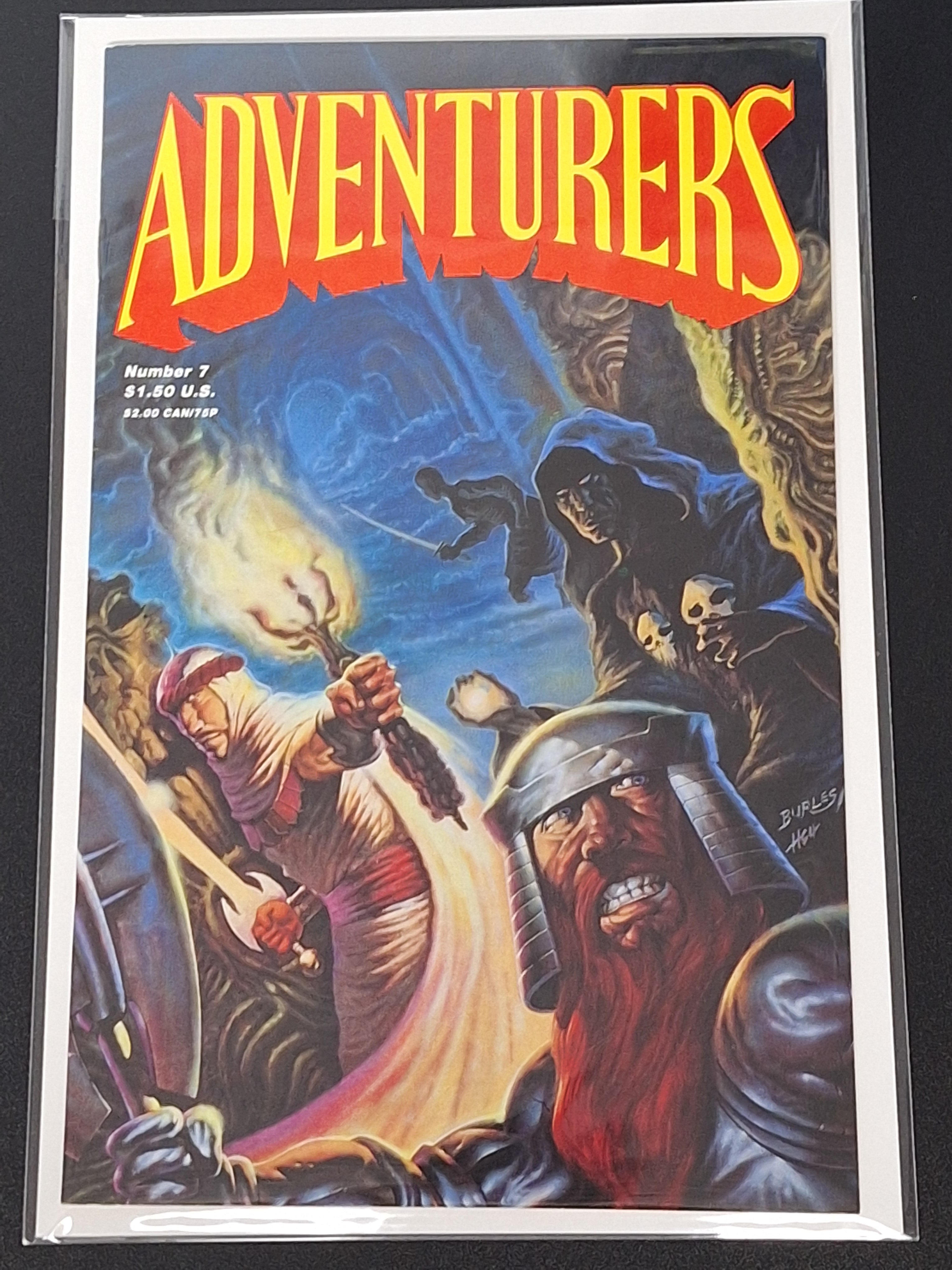 Adventurers 7 Adventure Comics / Aircel 1987