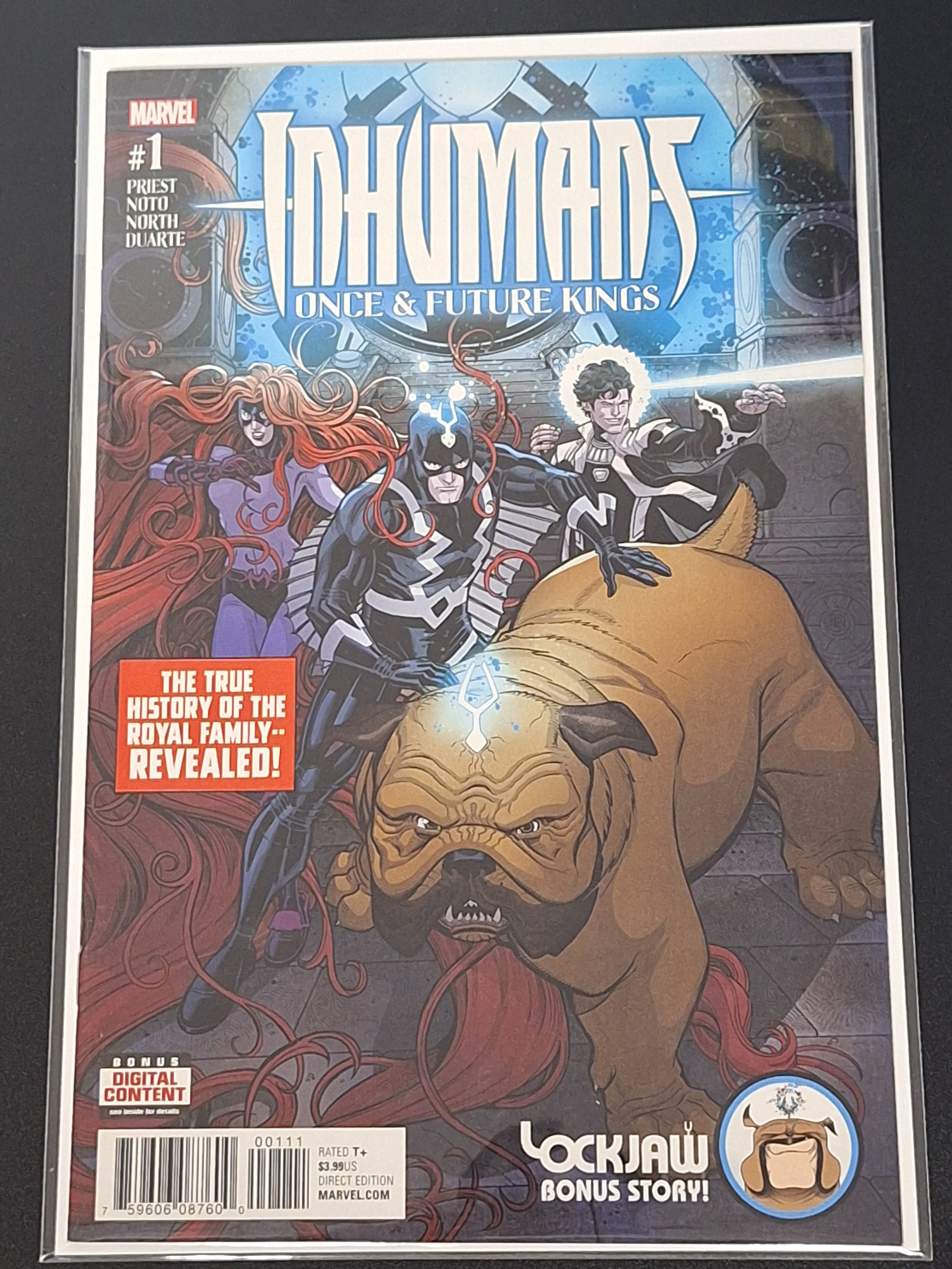 Inhumans: Once & Future Kings 1 Marvel 2017 Cover A