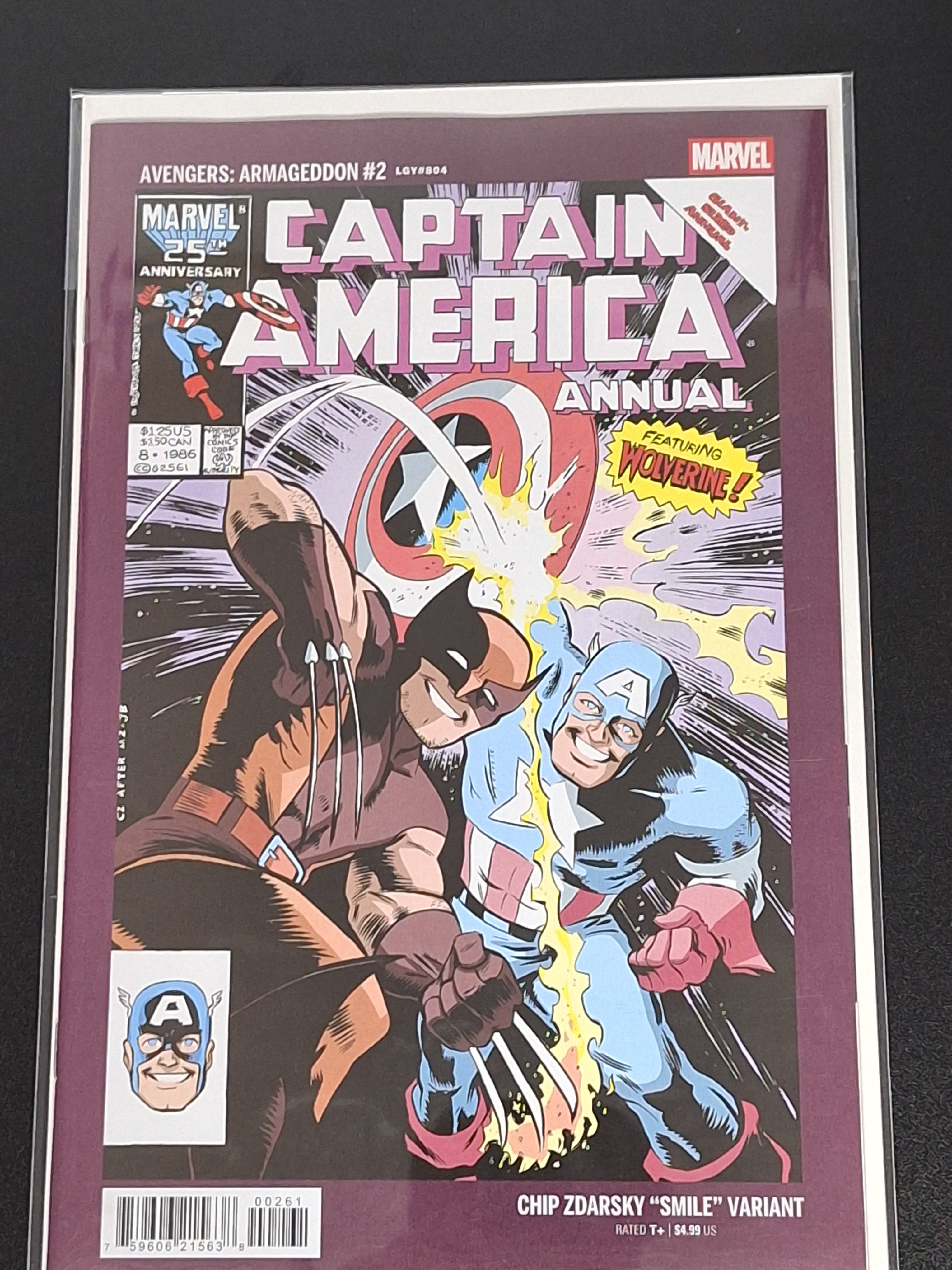 Avengers: Armageddon 2 Marvel 2026 Chip Zdarsky Smile Homage Variant