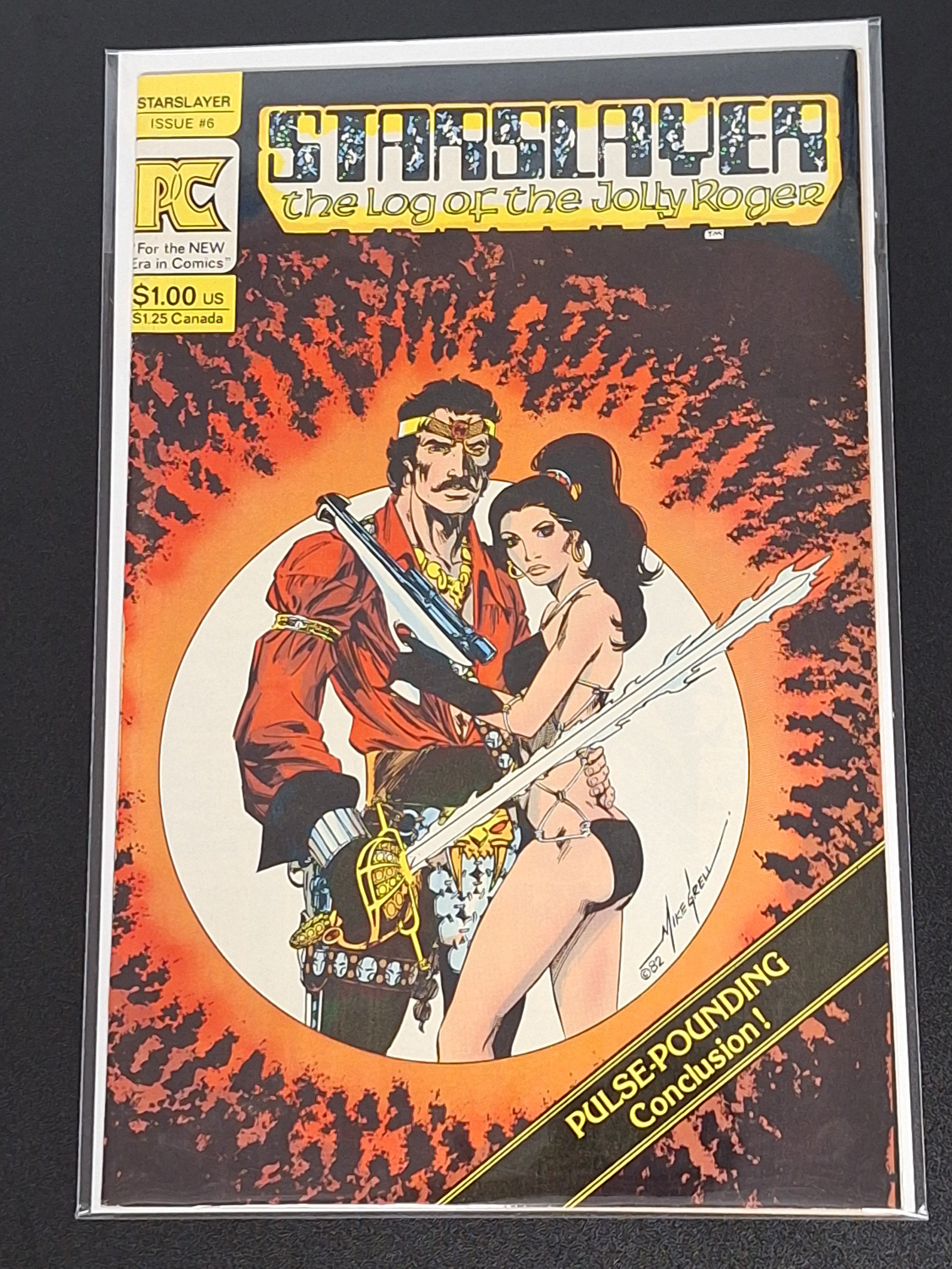 Starslayer 6 Pacific Comics 1983 Final Issue Mike Grell