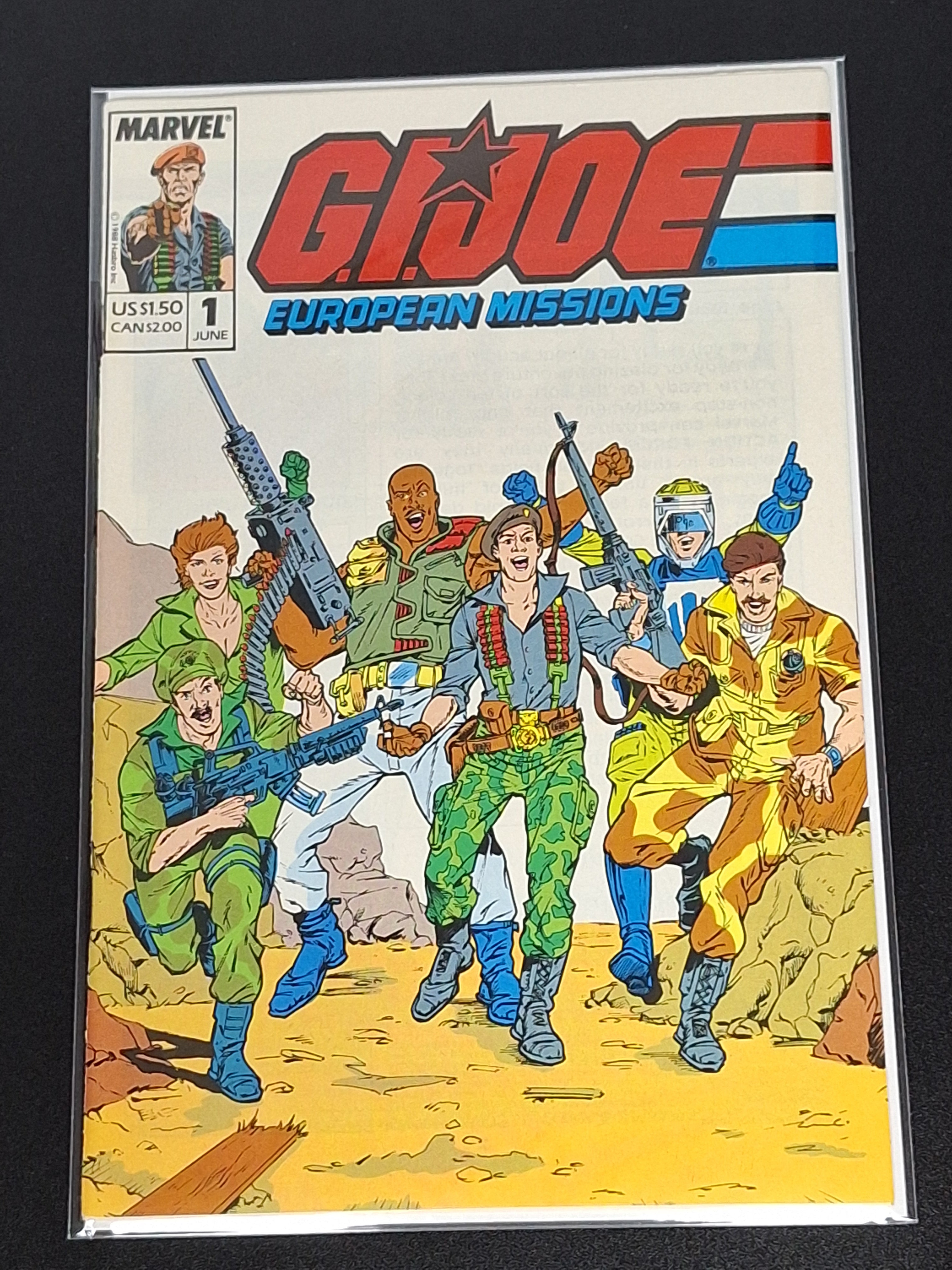 G.I. Joe European Missions 1 Marvel 1988