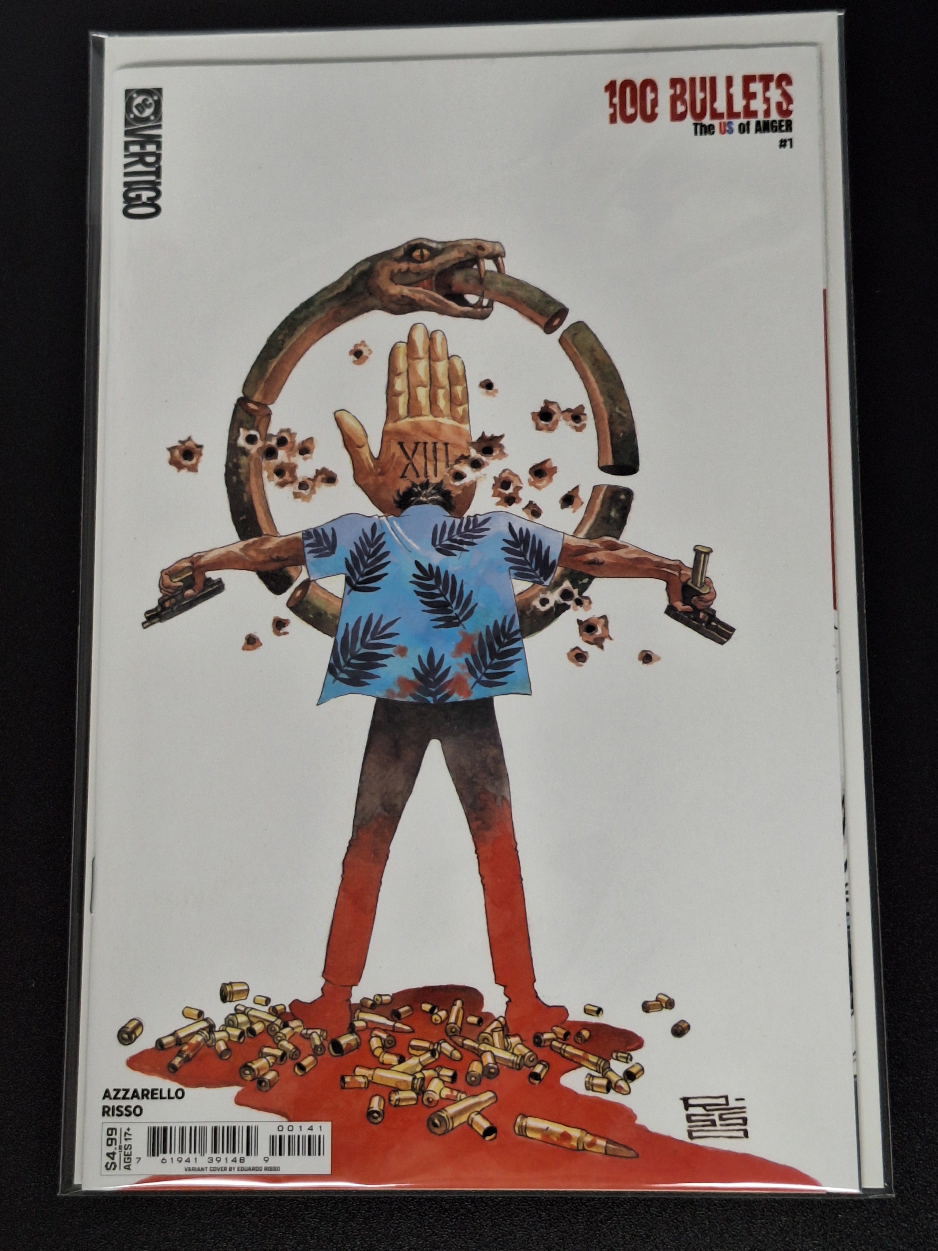 100 Bullets: The US Of Anger 1 DC Vertigo 2026 Risso Variant