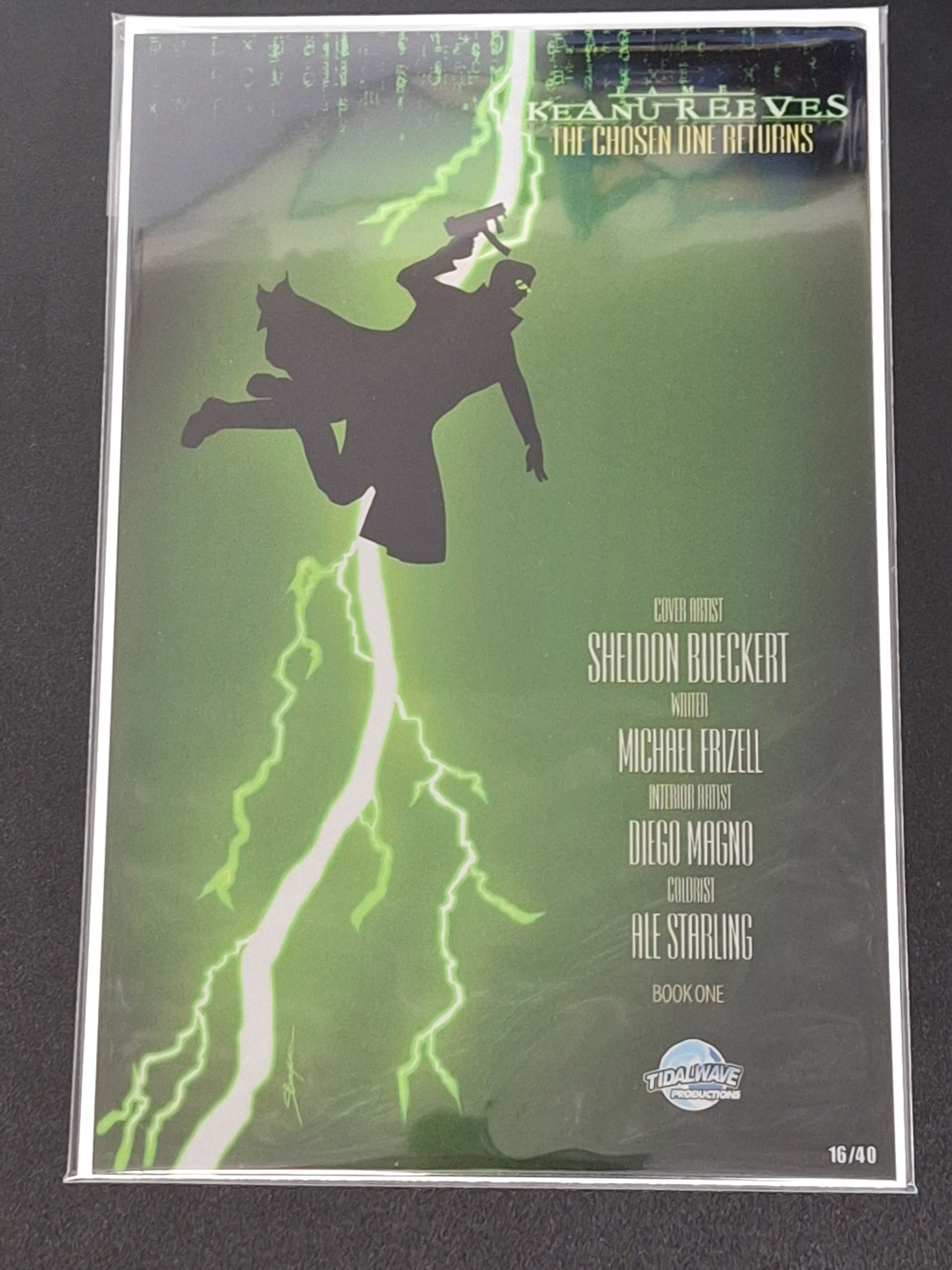 Fame: Keanu Reeves 1 Sheldon Bueckert Metal Cover Exclusive 16 of 40