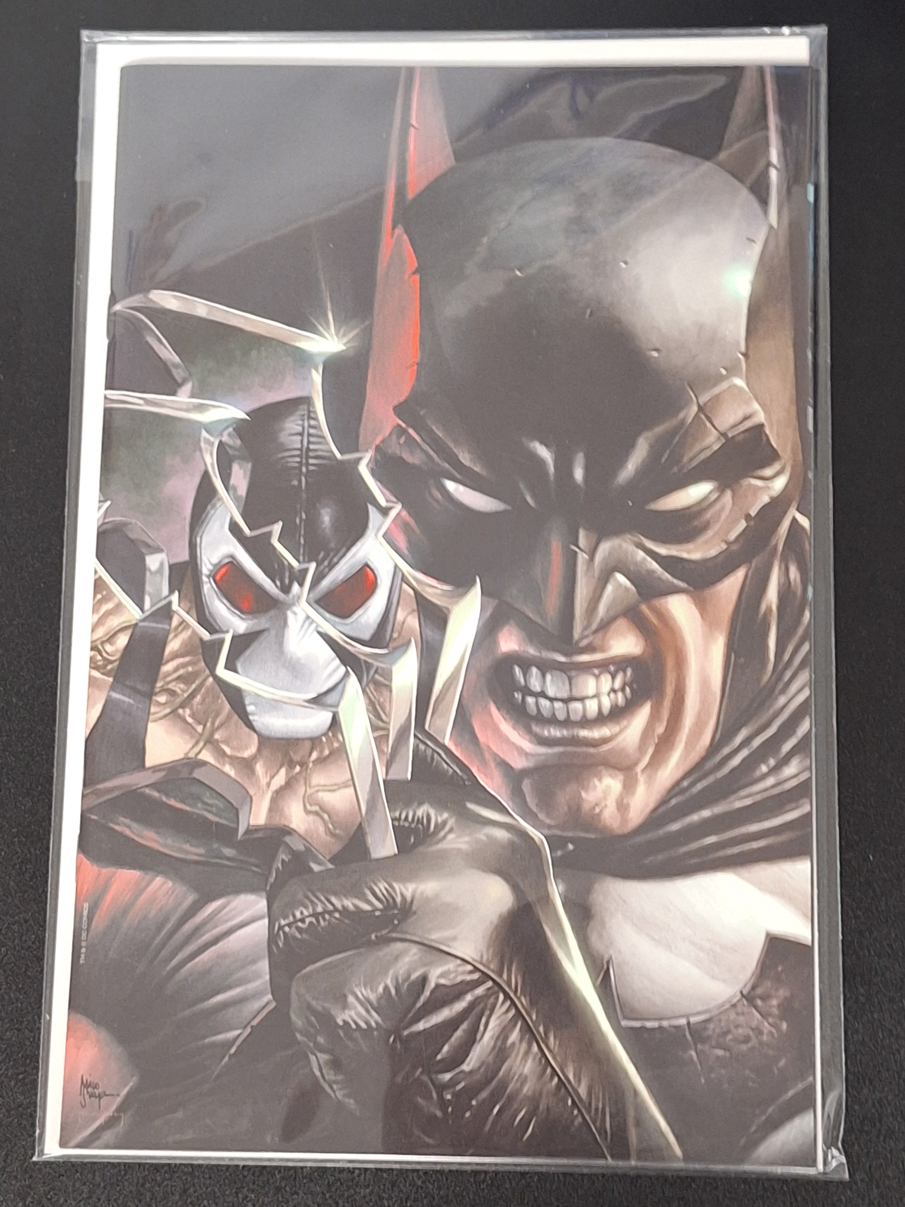 Batman 125 Mico Suayan Virgin Exclusive Big Time Collectables Bane Edition