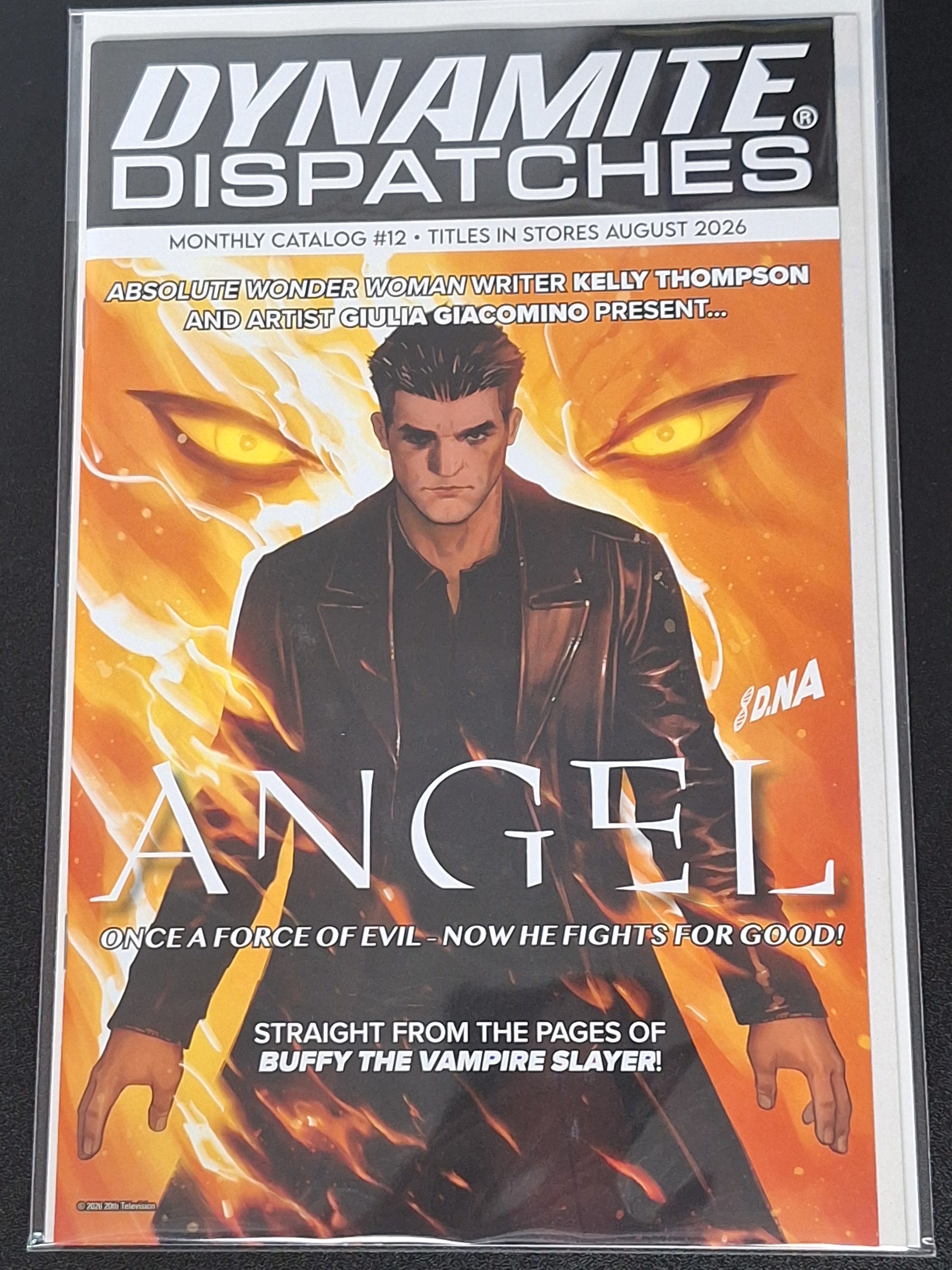 Dynamite Dispatches August 2026 New Angel Series