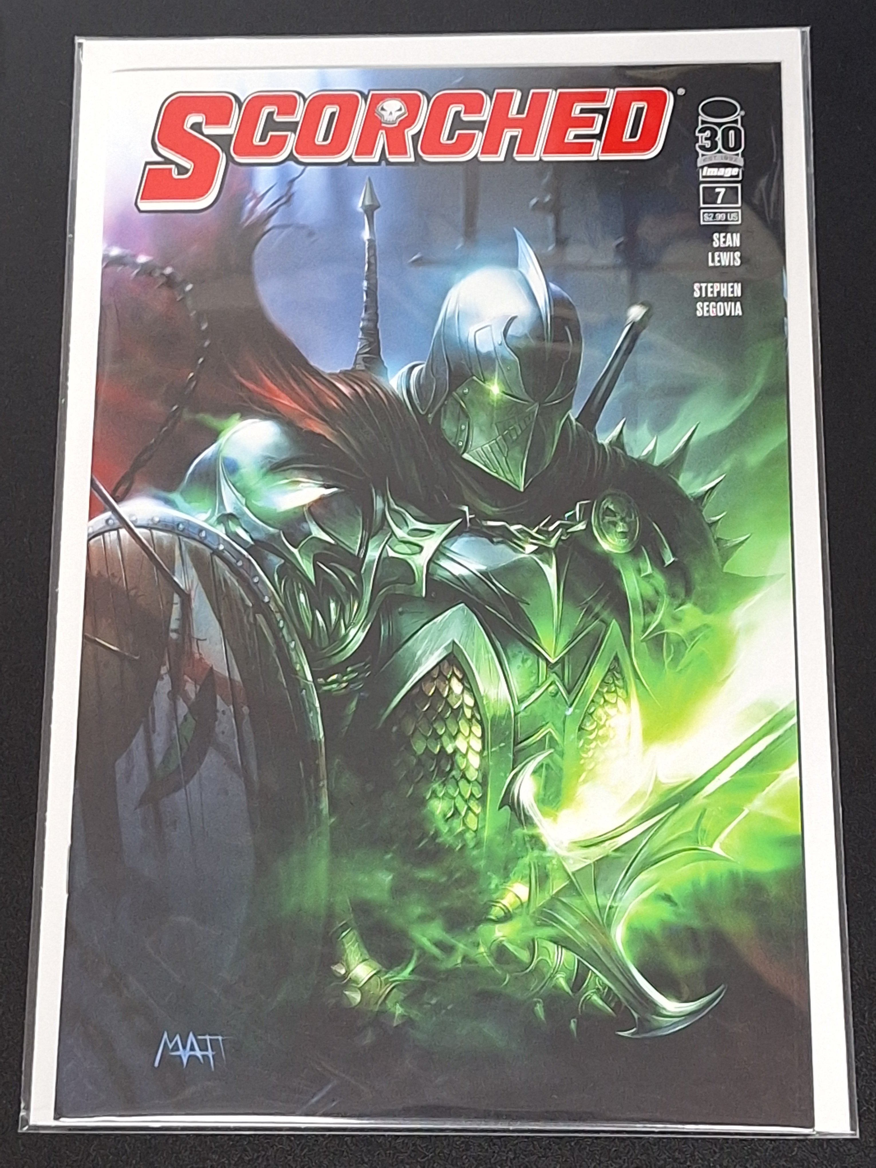 Scorched 7 Image 2022 Mattina Cover B