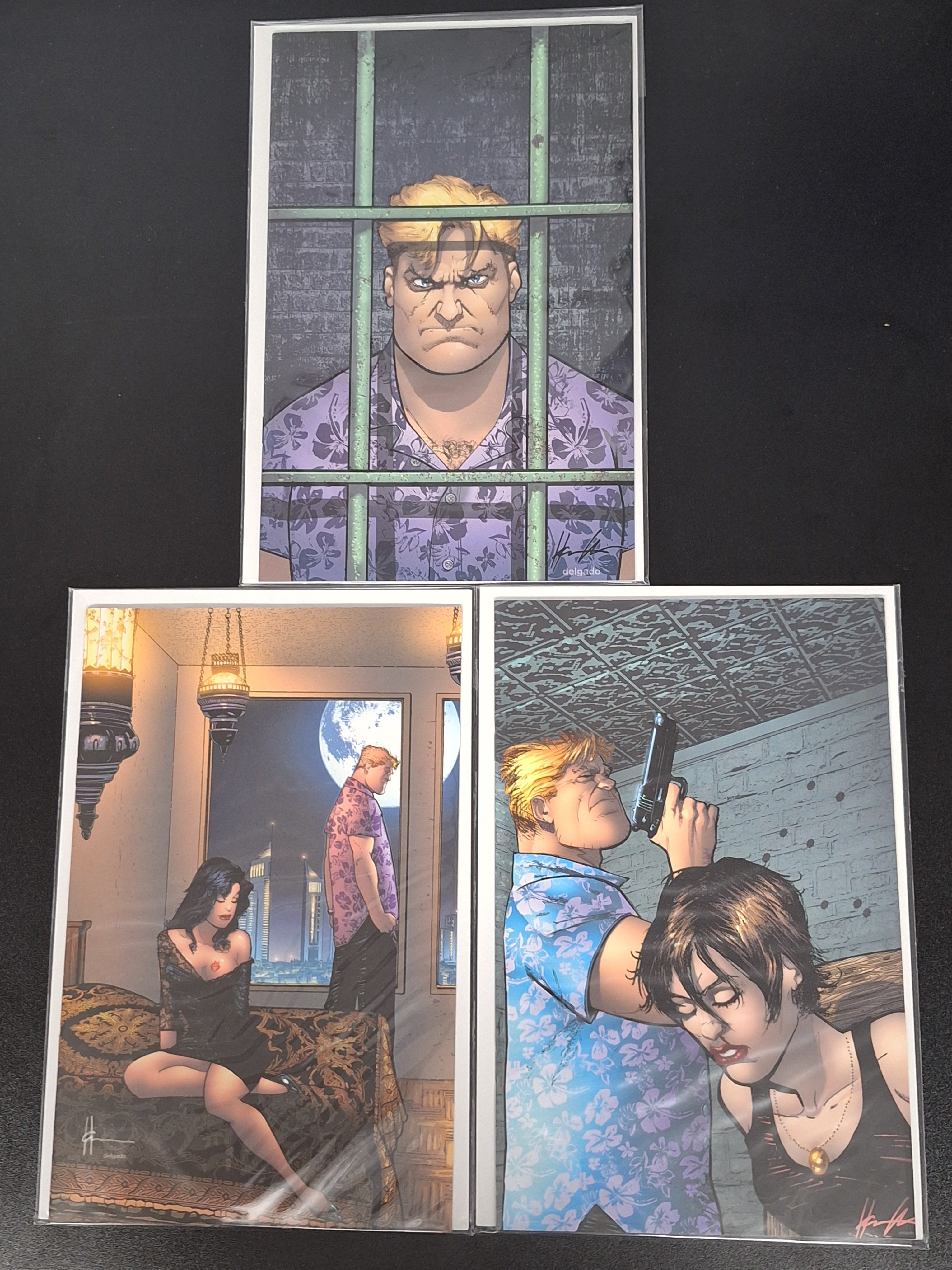 G.I. Joe Cobra II #1-3 IDW 2010 Chaykin 1:10 Virgin Variants