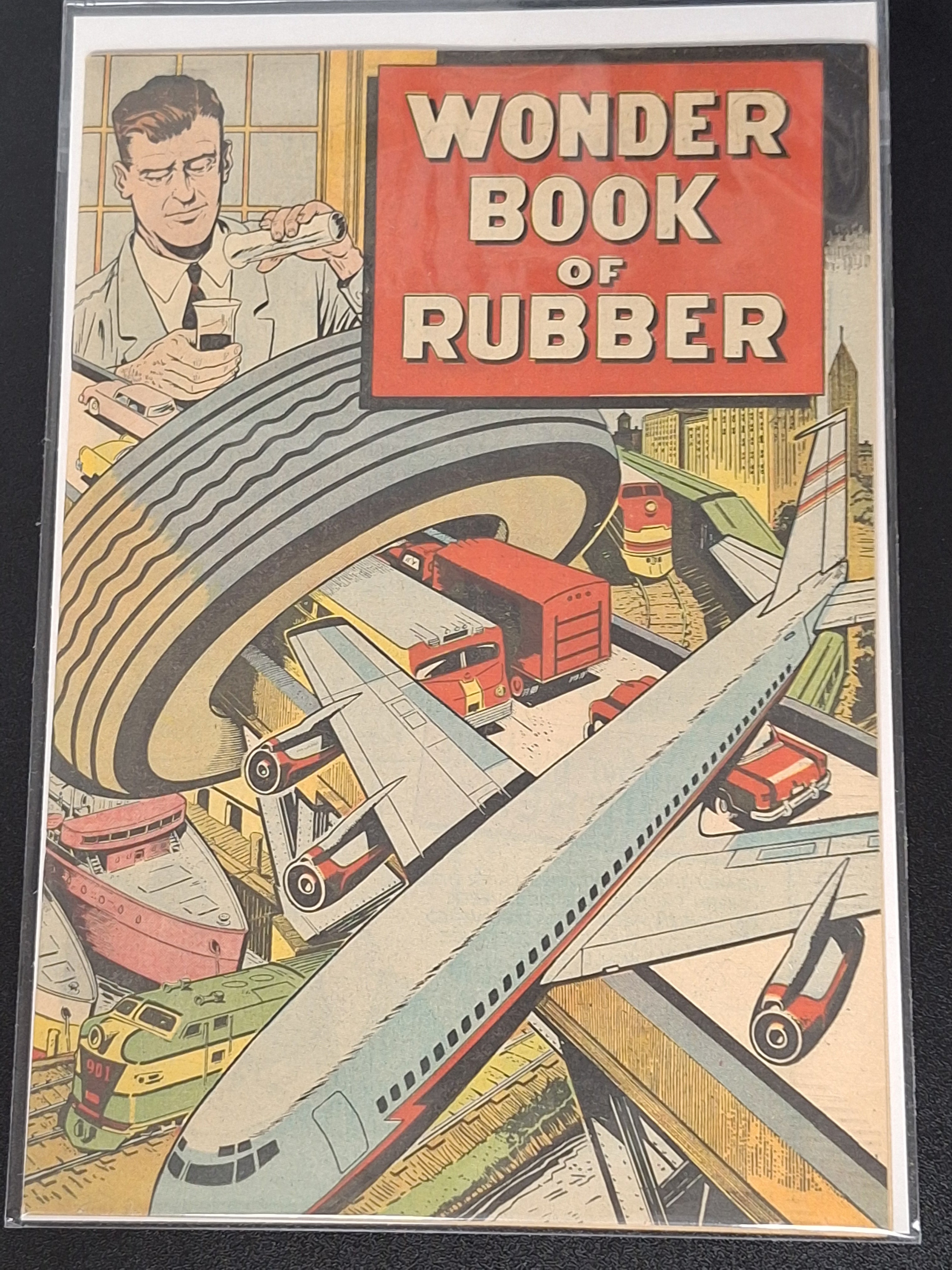 Wonder Book Of Rubber 1961 BF Goodrich 100th Anniversary Promotional Comic