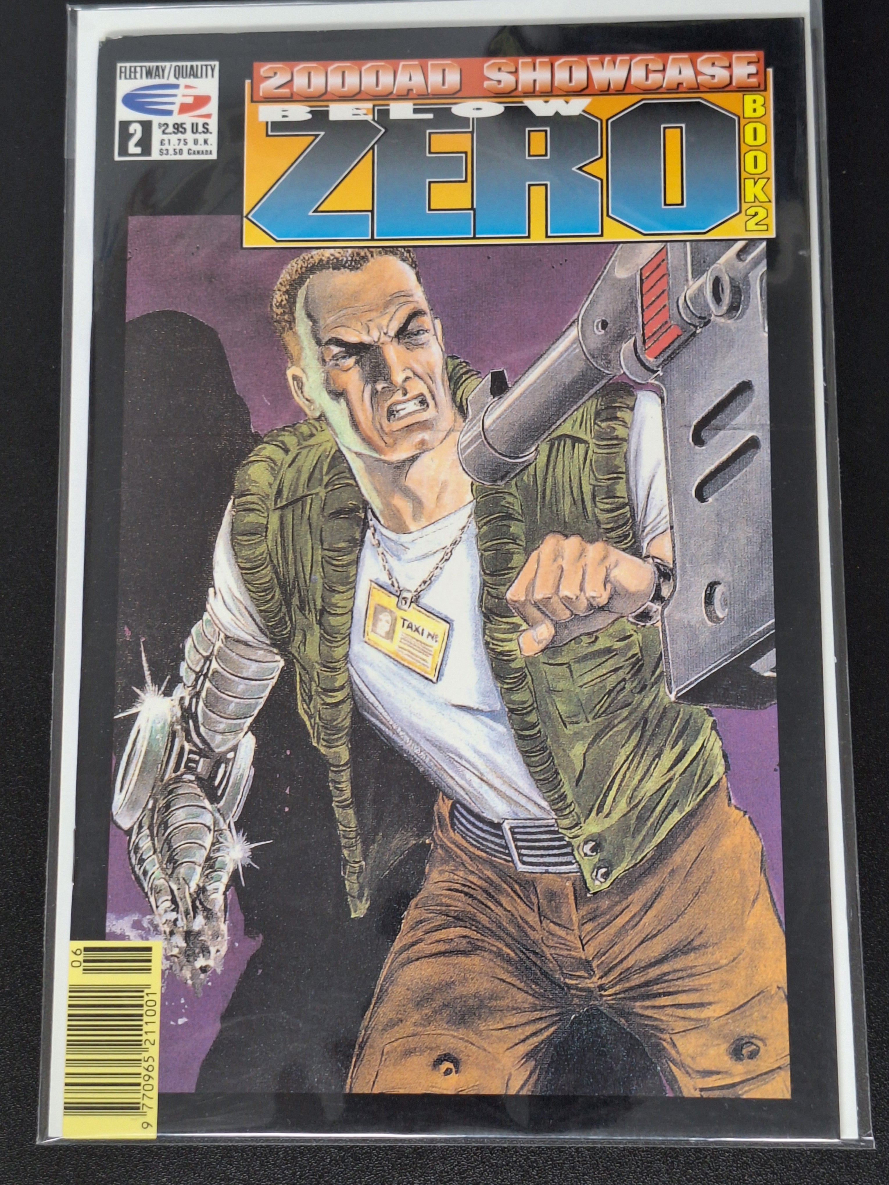 2000AD Showcase: Below Zero 2 Fleetway / Quality Comics 1992