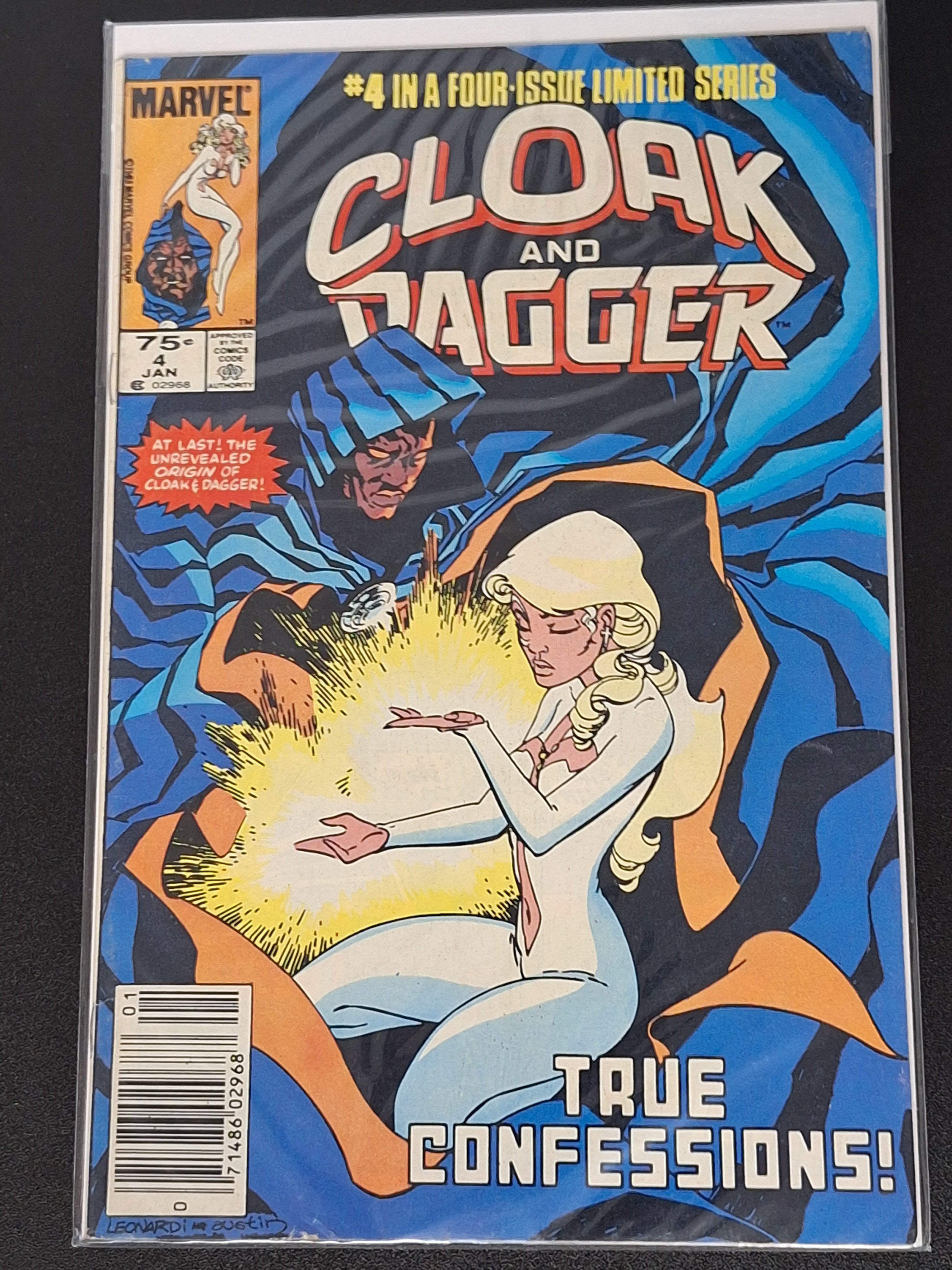 Cloak And Dagger 4 Marvel 1983 Limited Series CPV