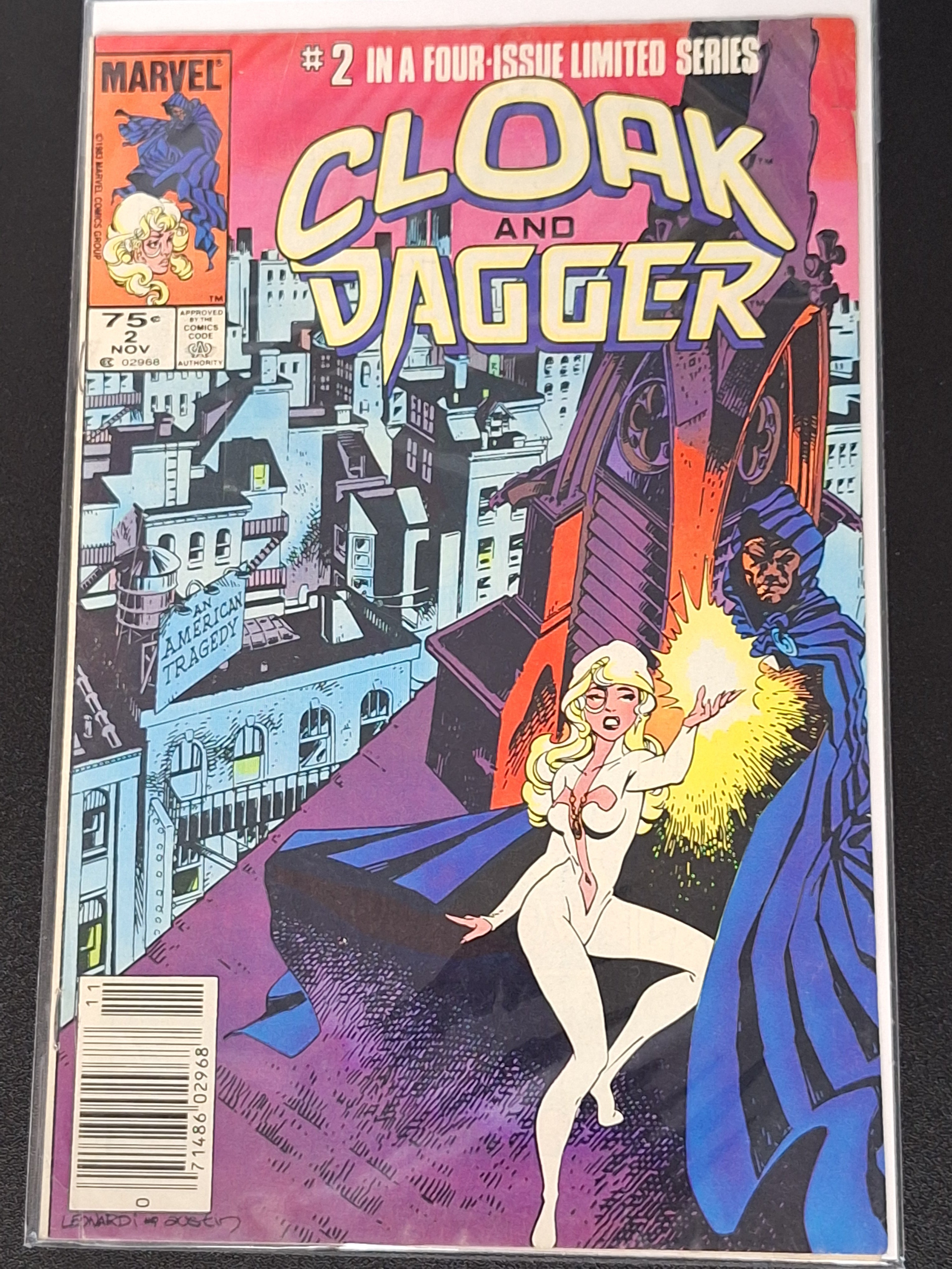 Cloak And Dagger 2 Marvel 1983 Limited Series CPV