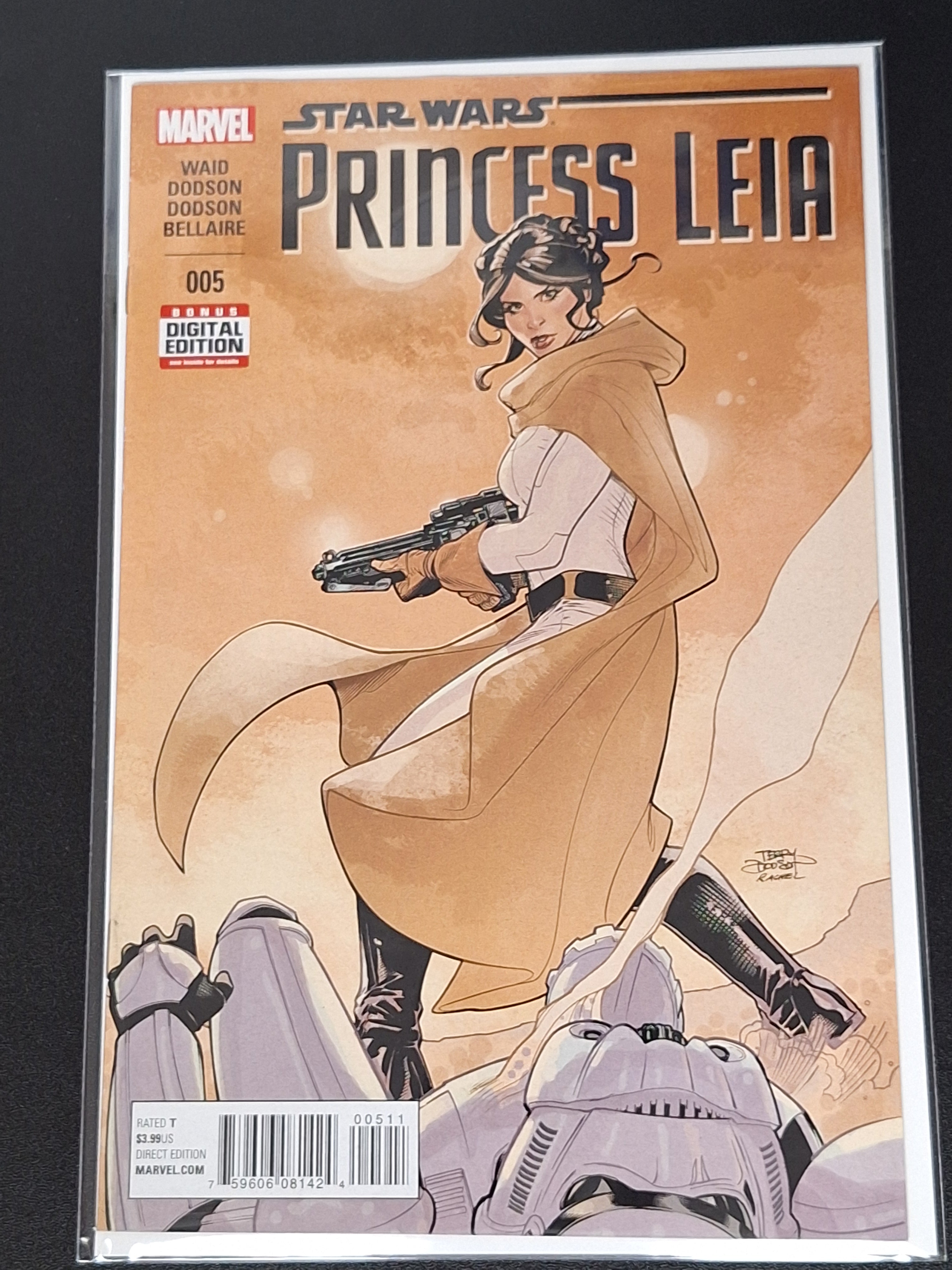 Star Wars: Princess Leia 5 Marvel 2015 Terry Dodson Cover A