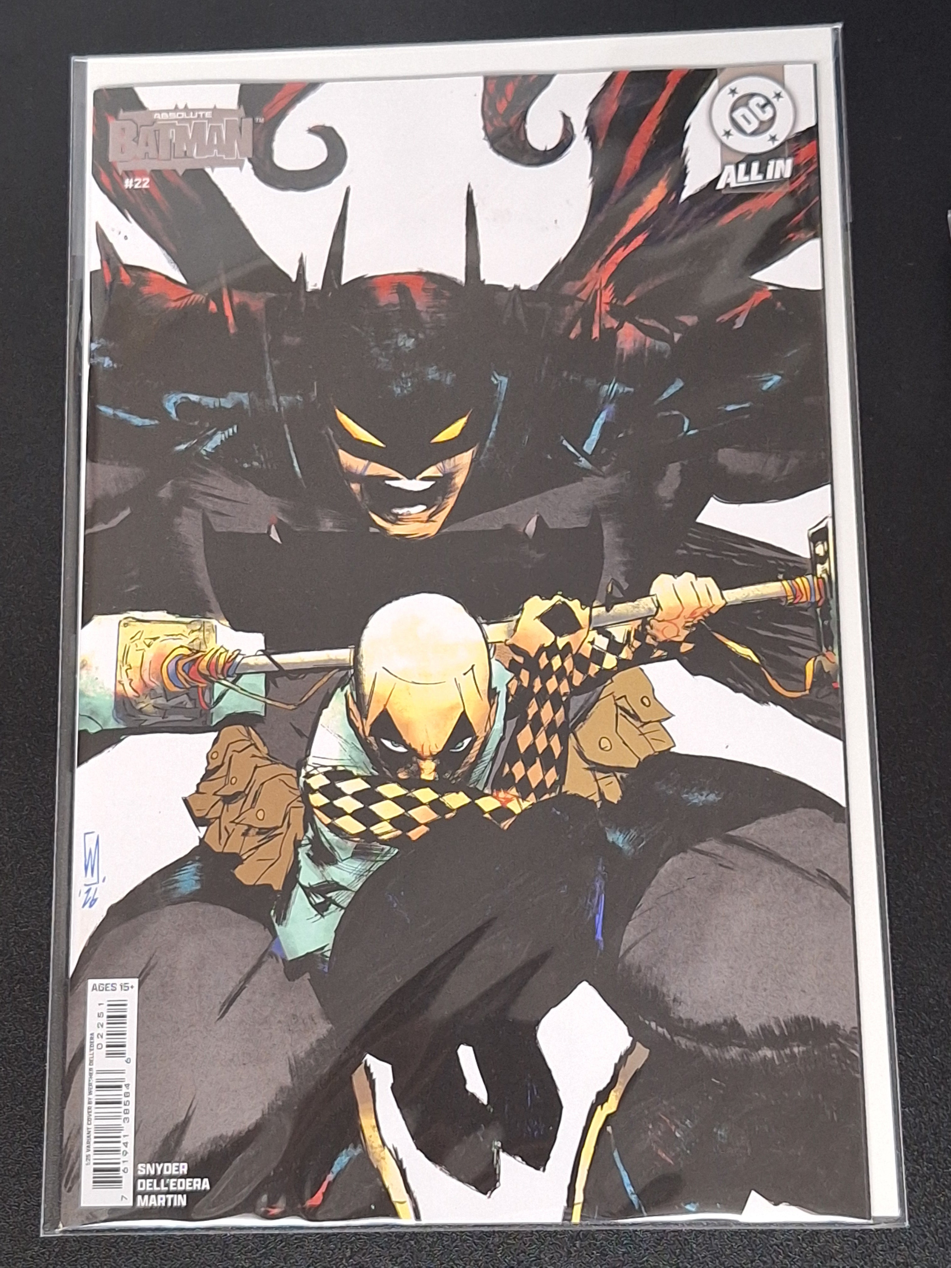 Absolute Batman 22 DC 2026 Dell'Edera 1:25 Variant