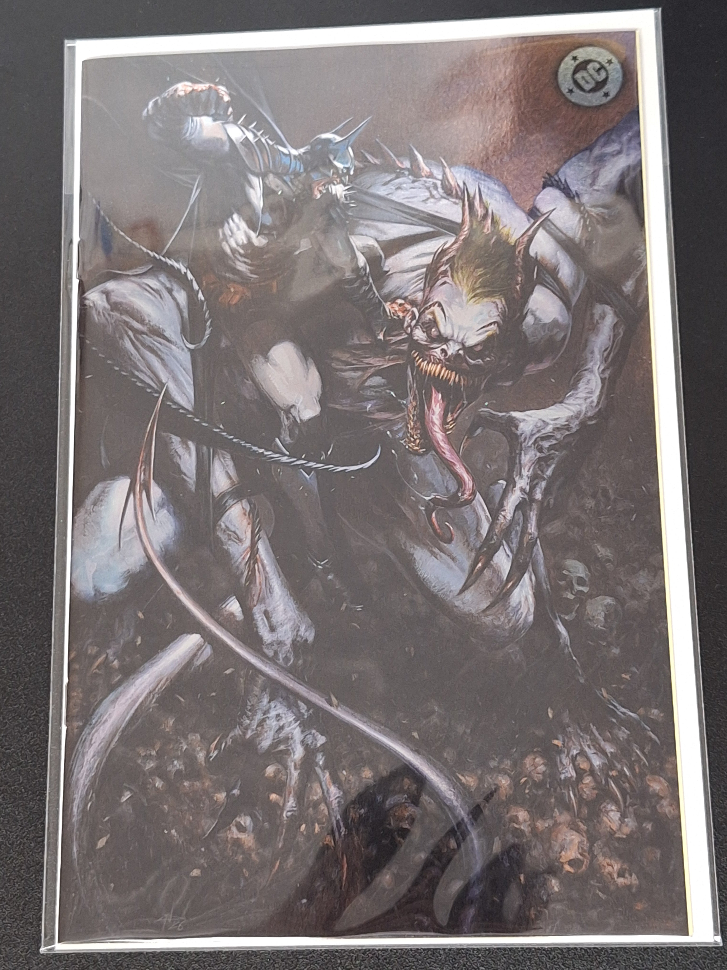 Absolute Batman 15 DC 4th Printing Dell Otto Virgin Foil Variant