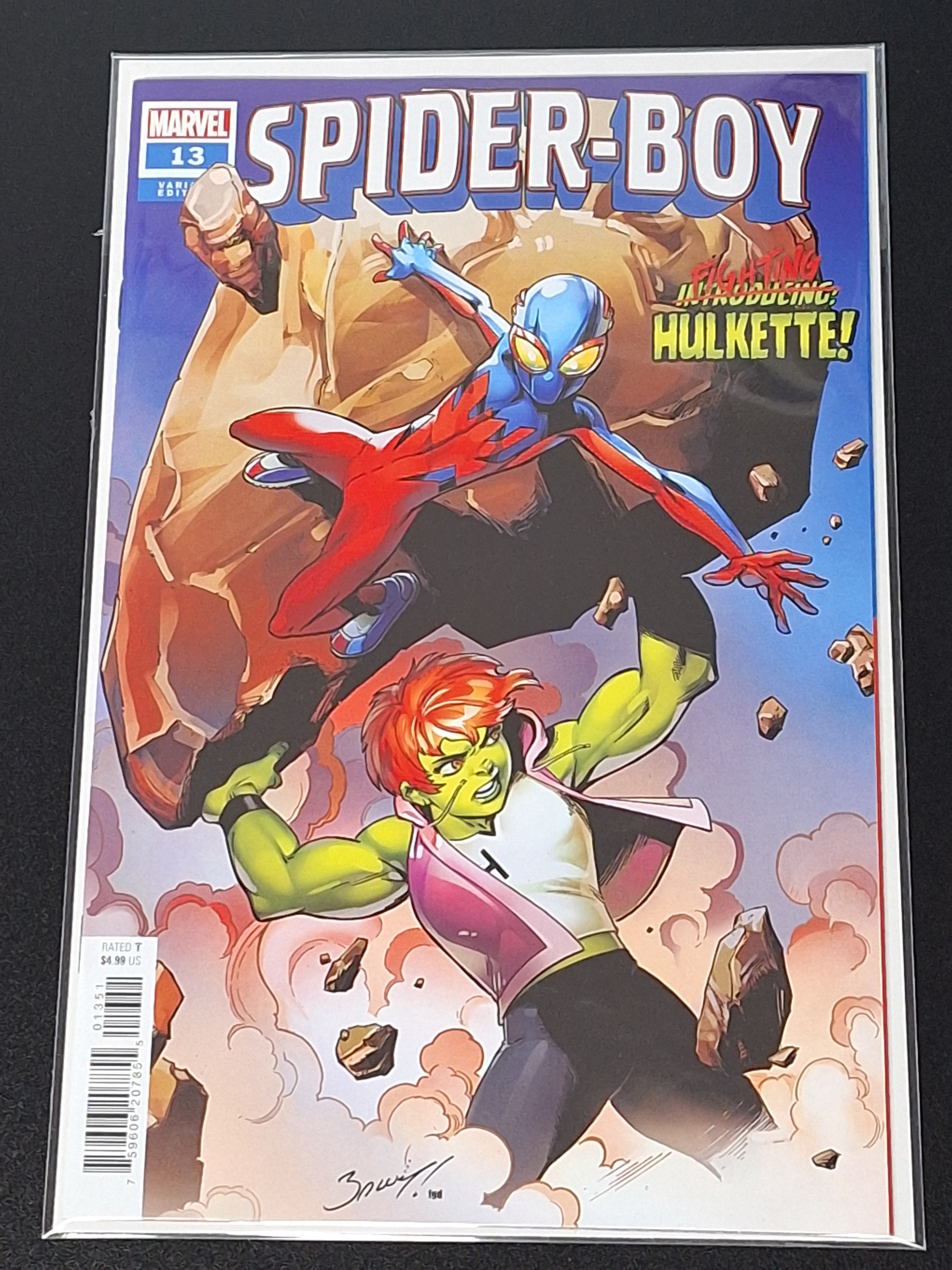 Auction - Spider-Boy 13 Mark Bagley Variant