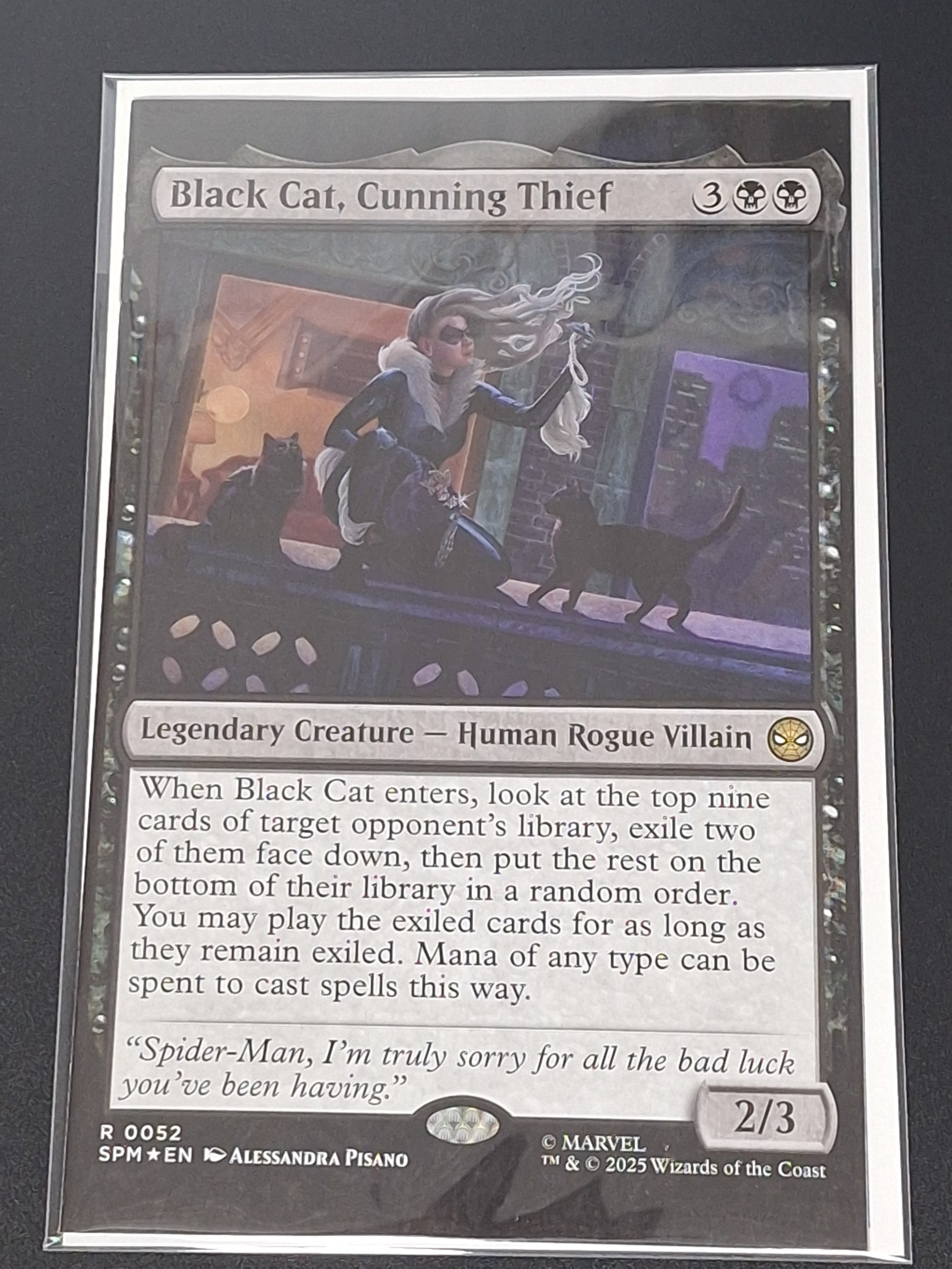 Auction - Black Cat 10 MTG Variant