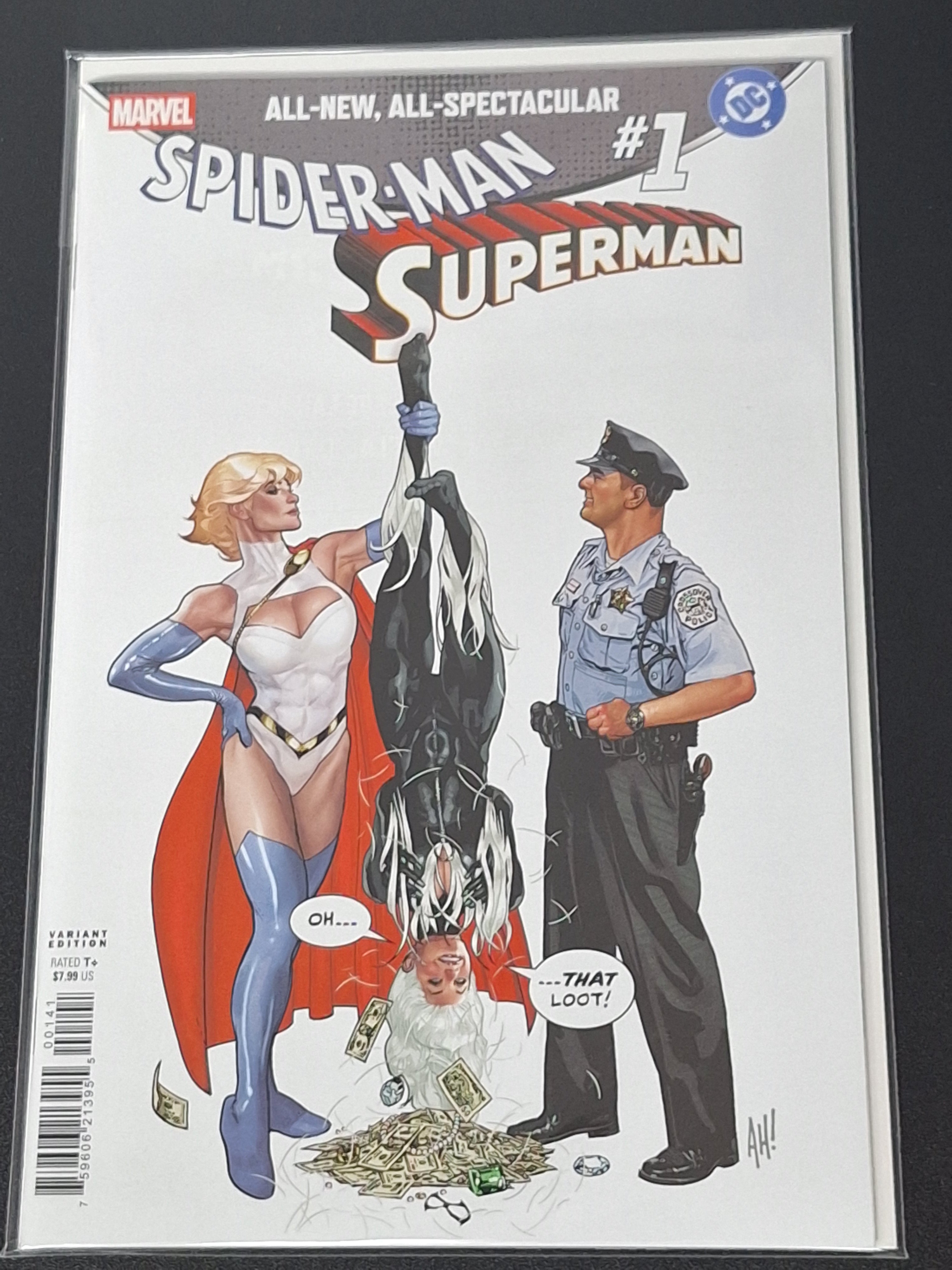 Auction - Spider-Man / Superman 1 Adam Hughes Variant