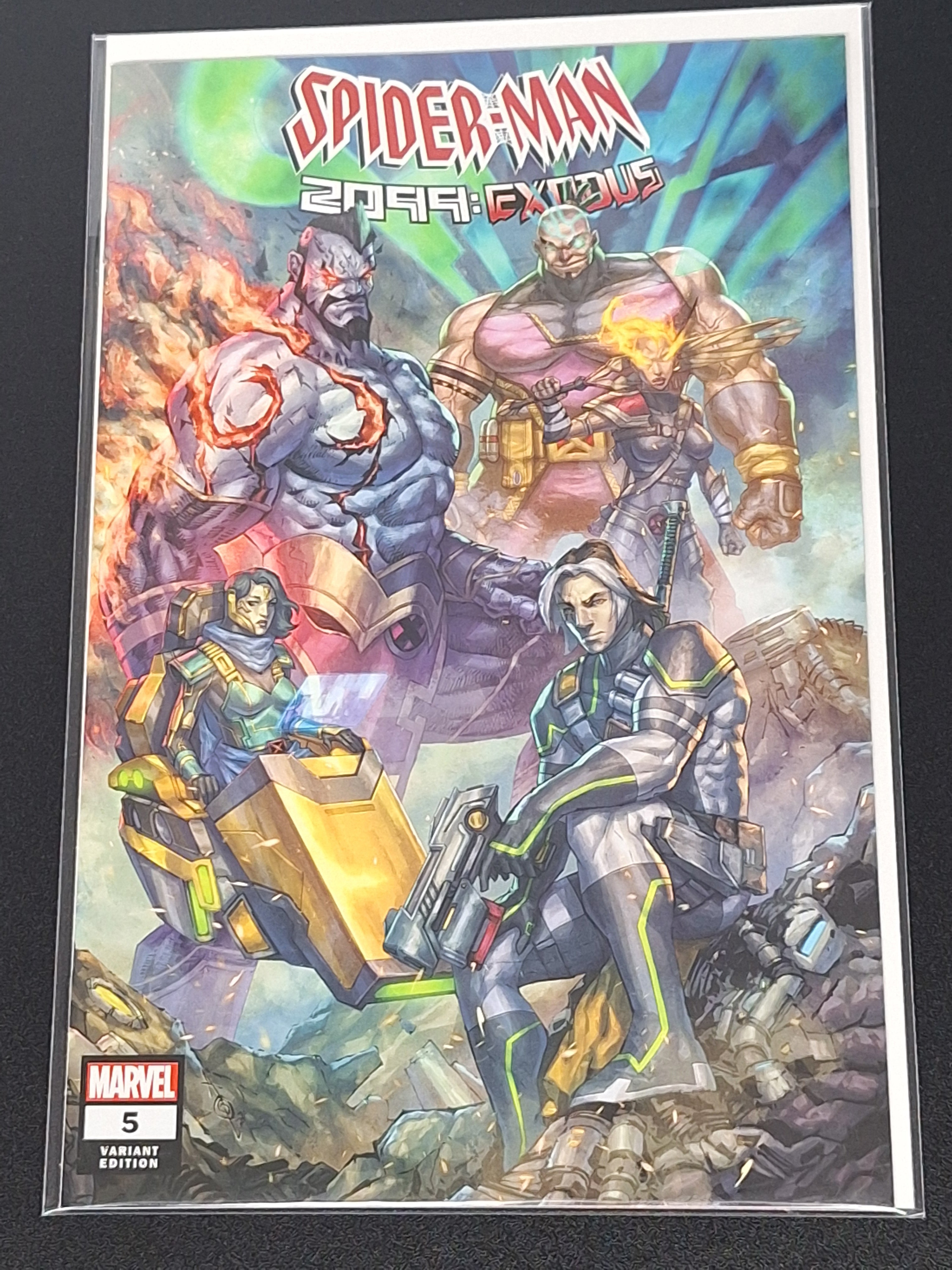 Auction - Spider-Man 2099: Exodus 5 Allan Quah Exclusive Ltd. 3000 Copies