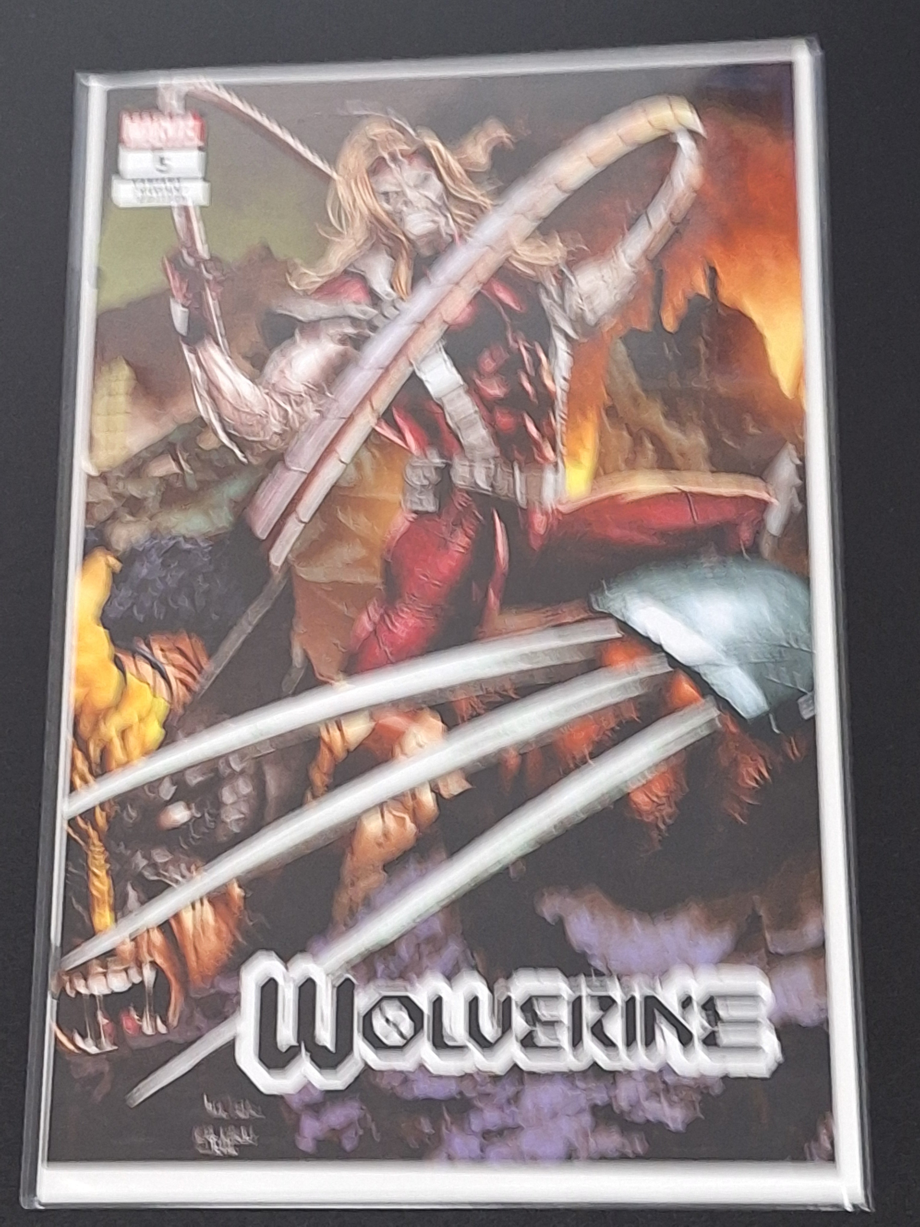 Auction - Wolverine 5 Mico Suayan Exclusive Ltd. 3000 Copies