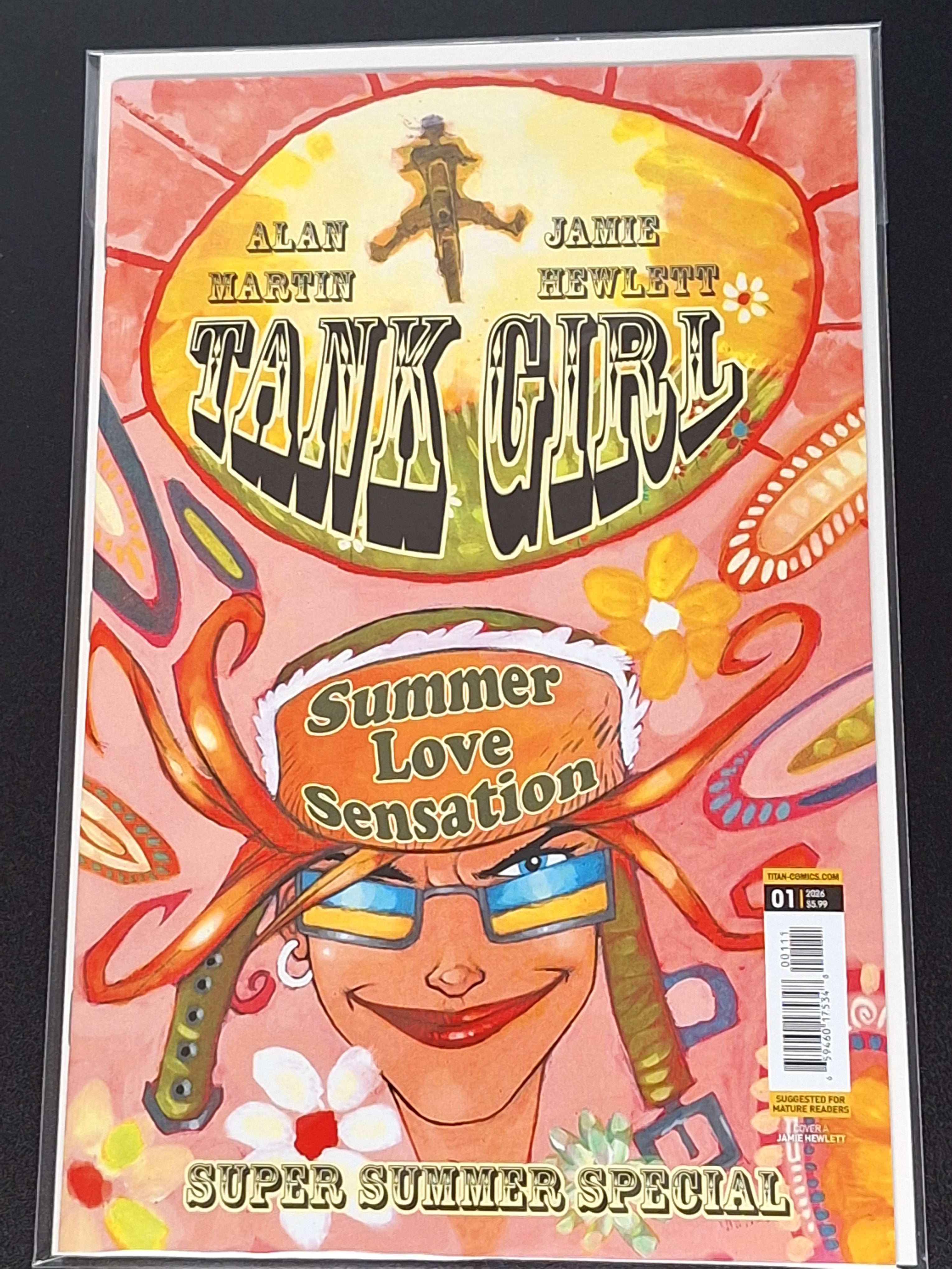 Tank Girl Summer Love Sensation 35th Anniversary 1 Titan Comics 2026 Cover A