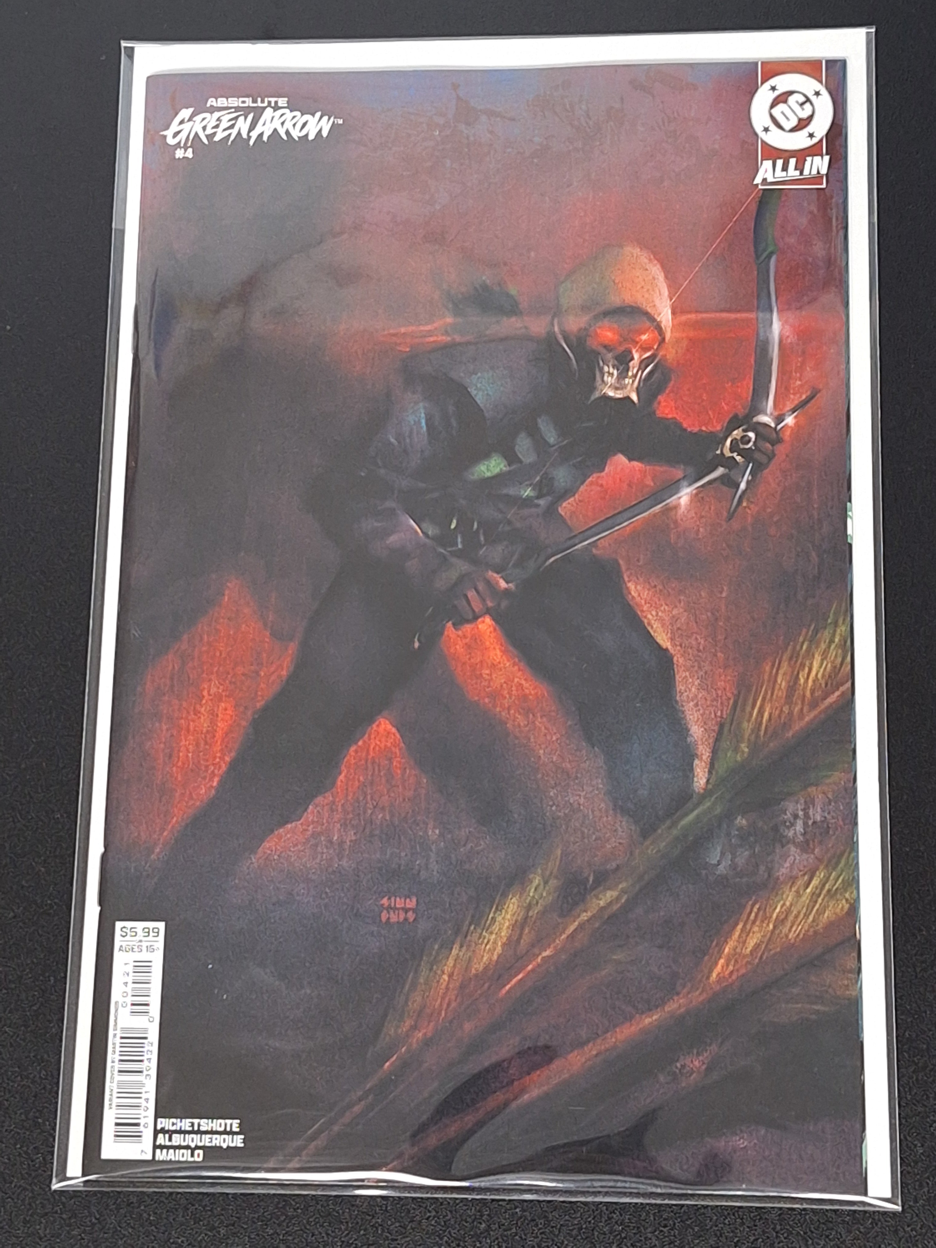 Absolute Green Arrow 4 DC 2026 Martin Simmonds Variant
