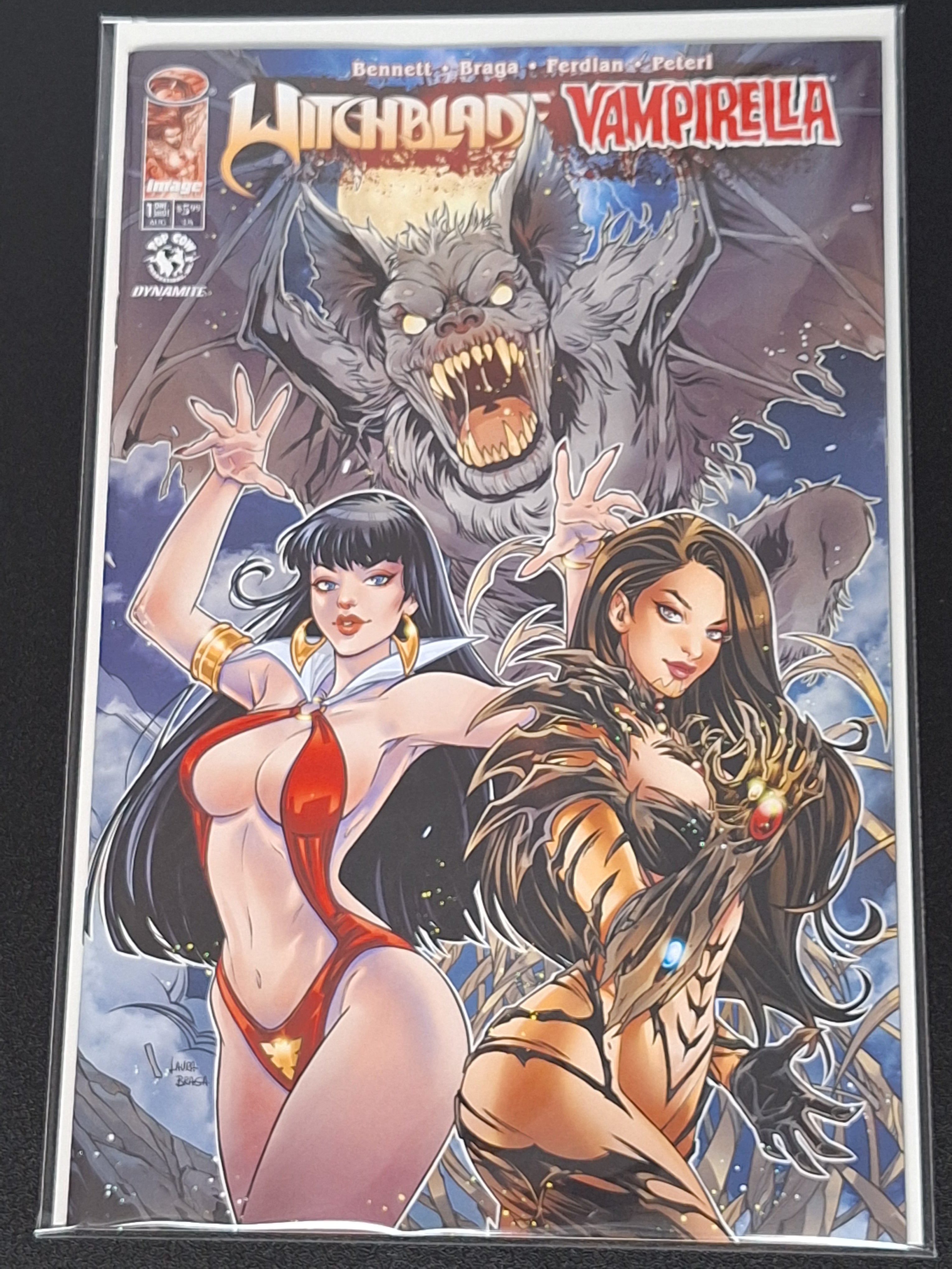 Witchblade Vampirella 1 Image 2026 Cover A Laura Braga One-Shot
