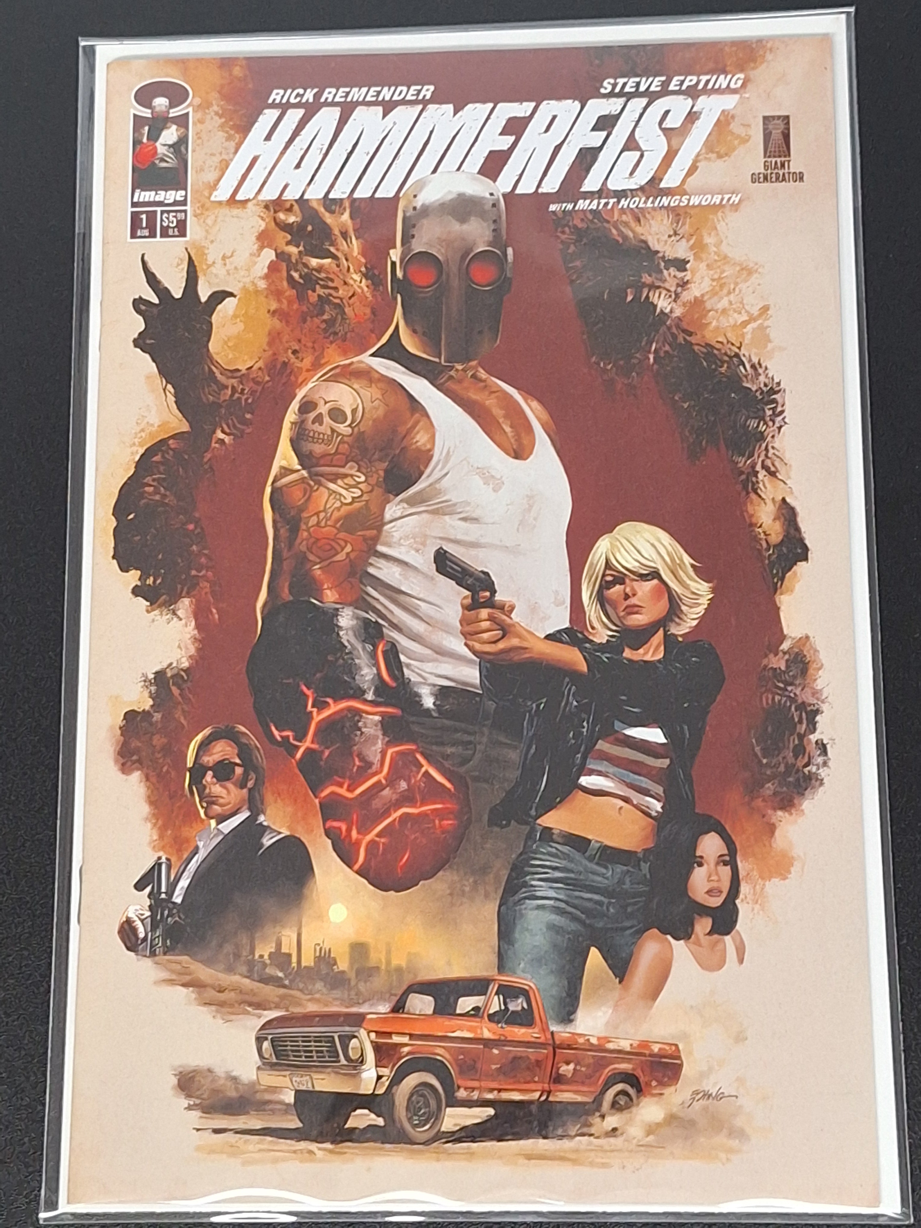 Hammerfist 1 Image Comics 2026 Cover A Steve Epting