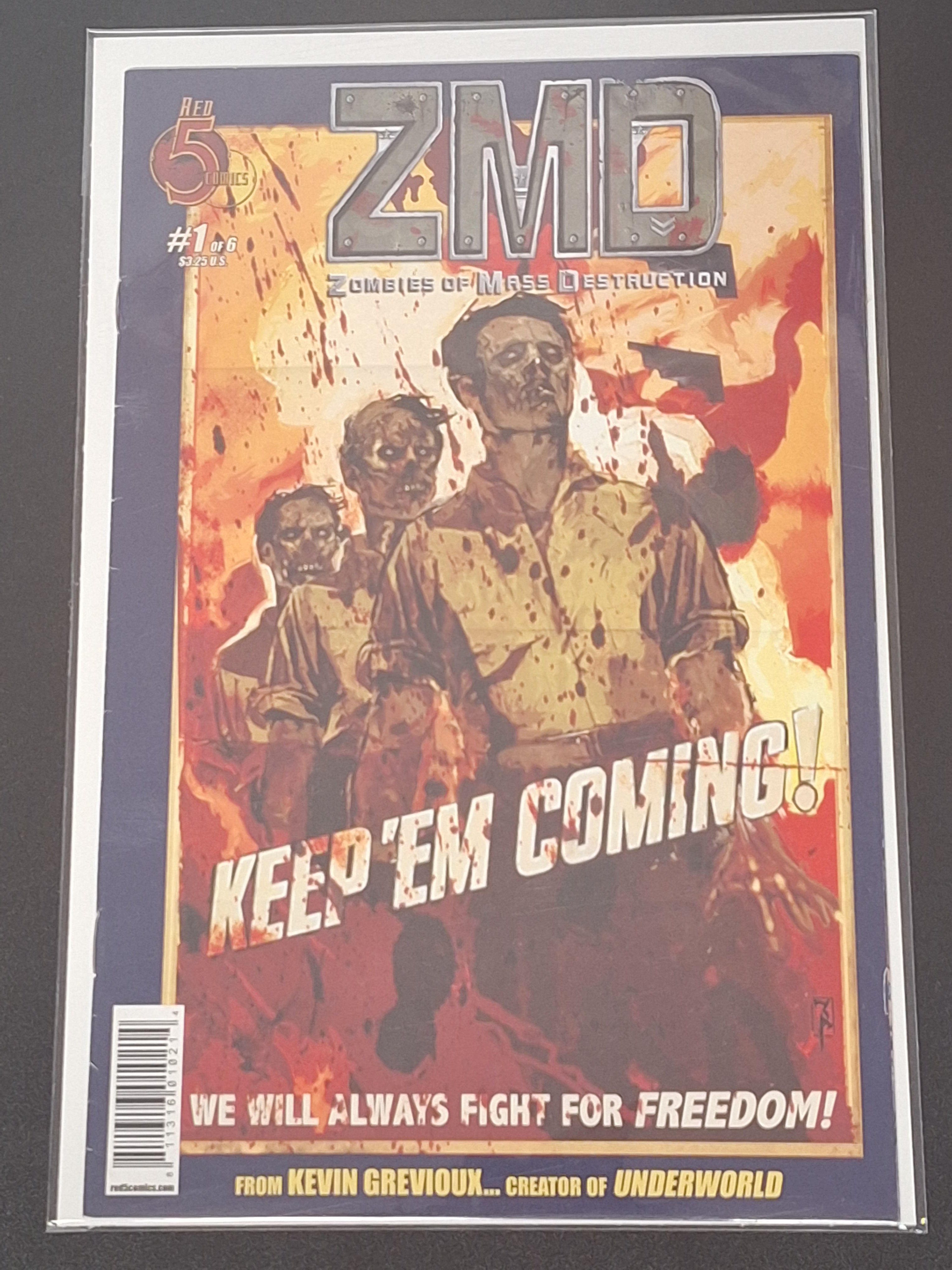 Zombies Of Mass Destruction 1 Red 5 Comics 2008