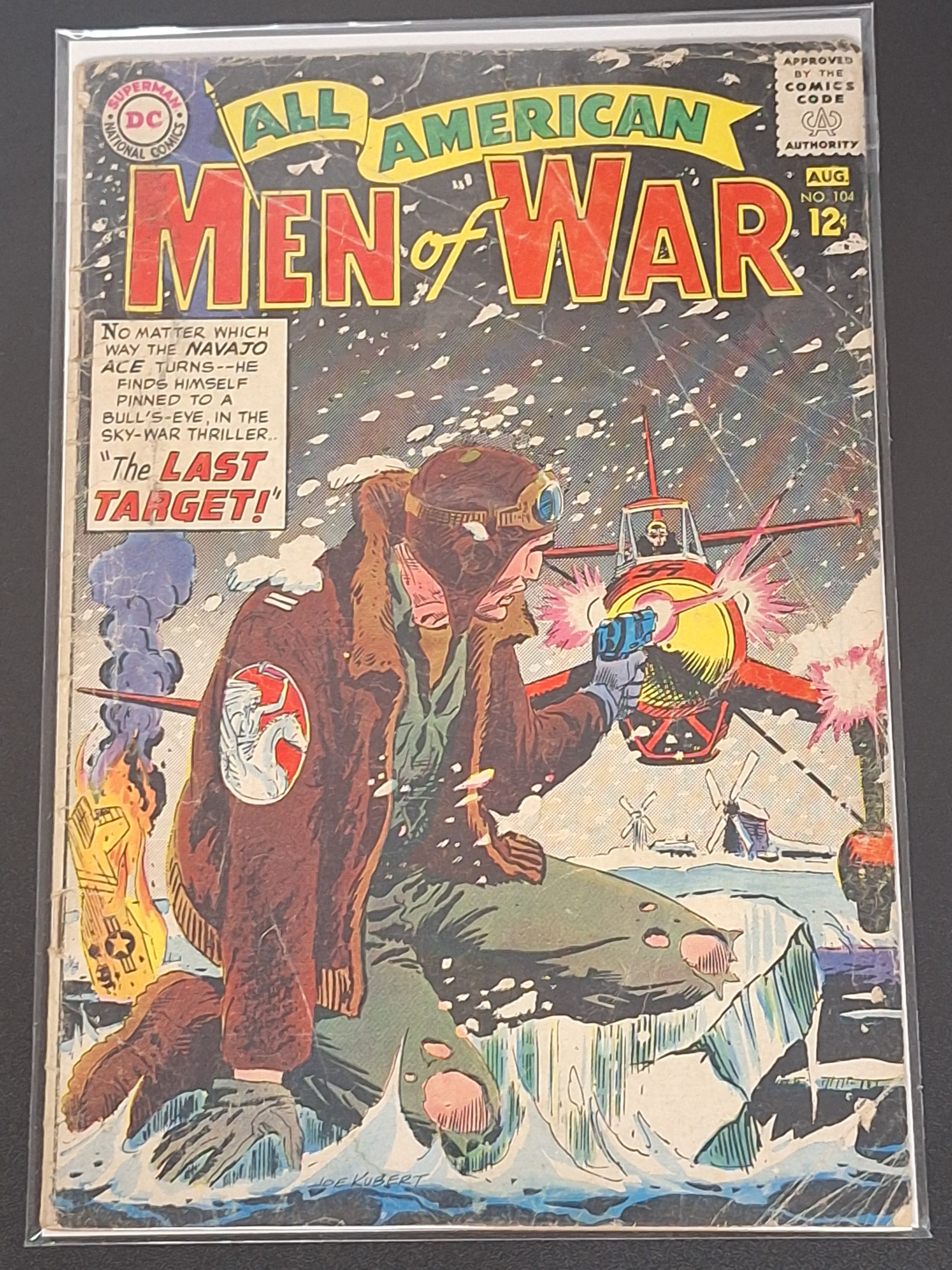 All American Men Of War 104 DC 1964 Classic Silver Age