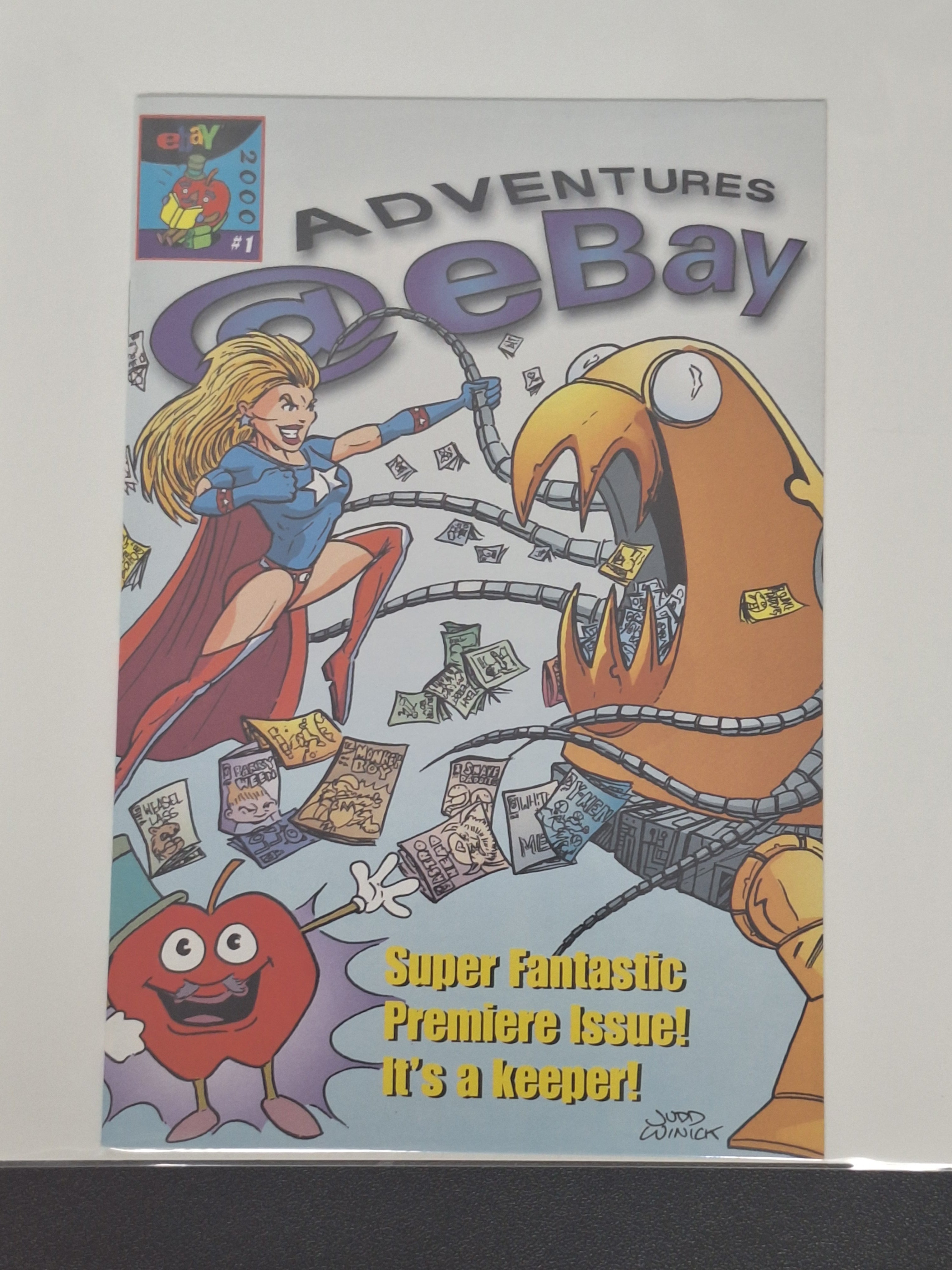 Adventures @ eBay 1 Ashcan Promotional Comic 2000 Wizard/eBay